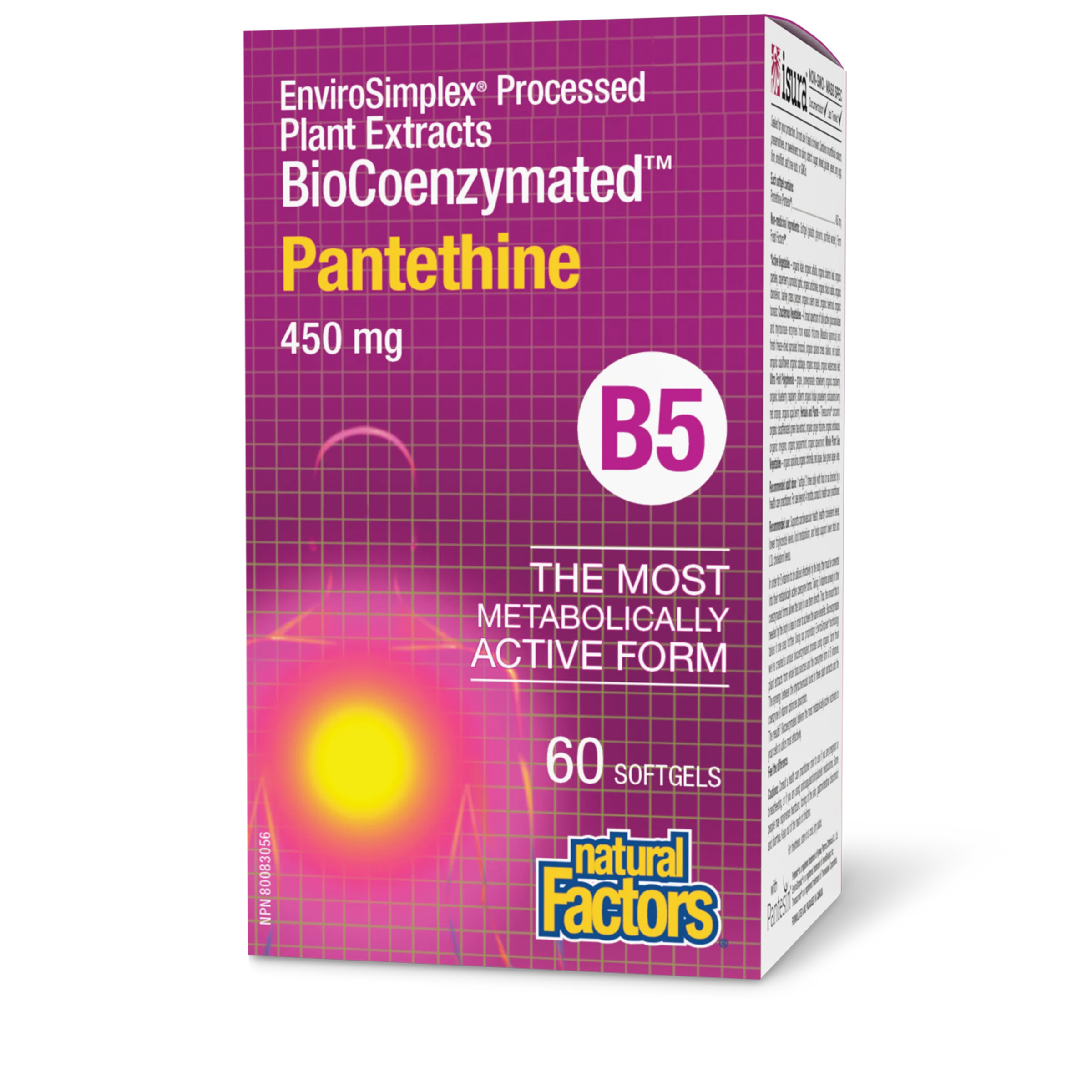 Natural Factors - BioCoenzymated Pantethine B5