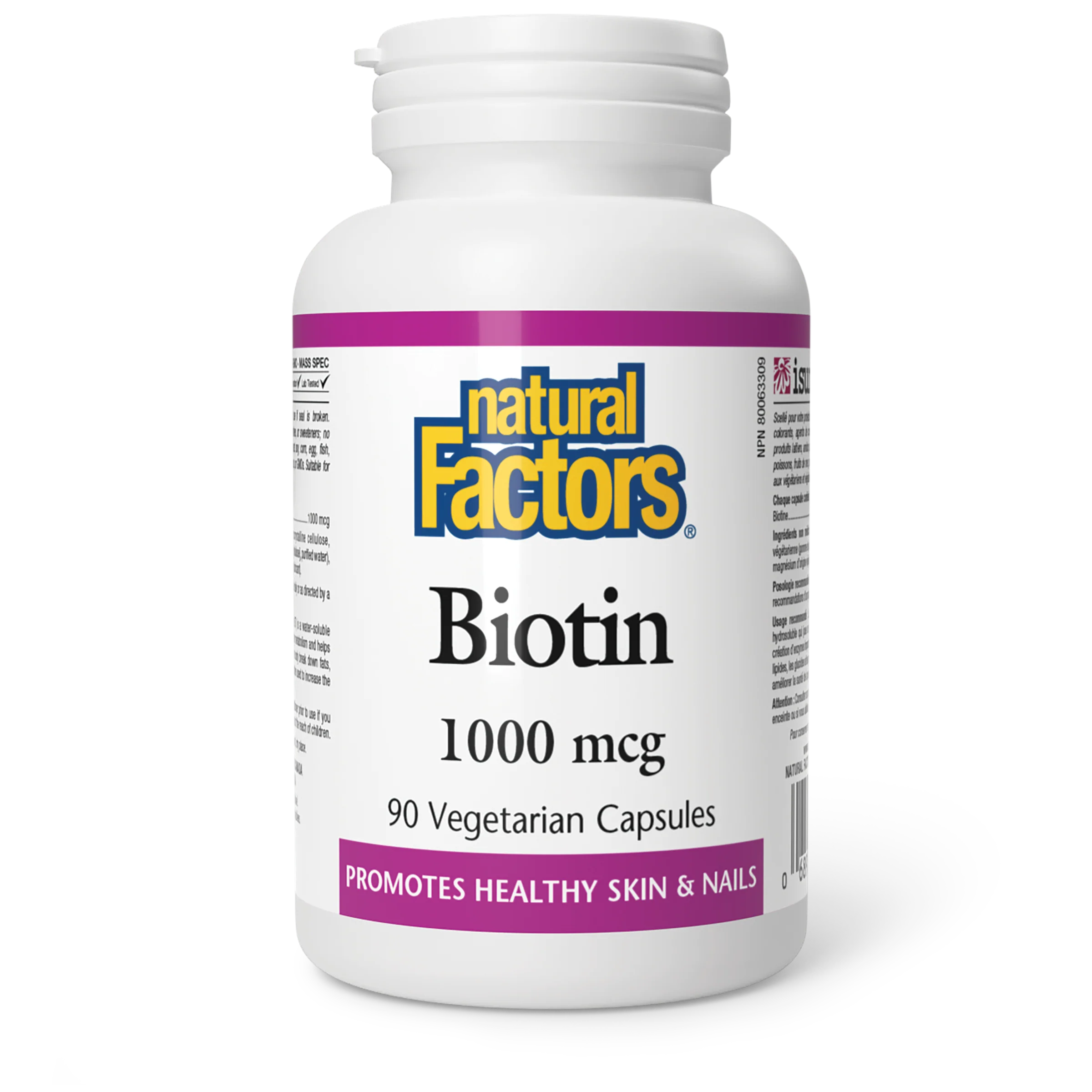 Natural Factors - Biotin - 1000 mcg - Image 2