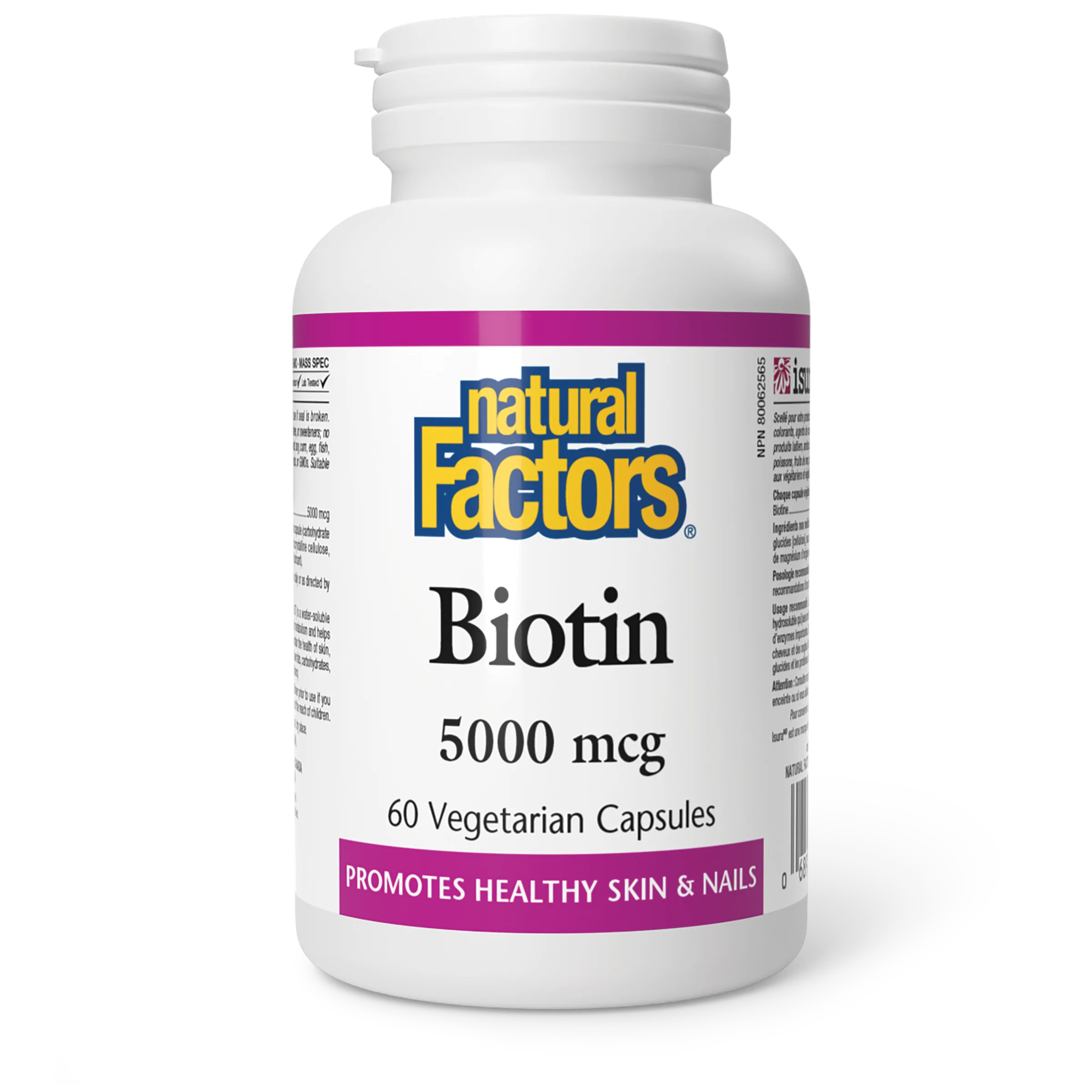 Natural Factors - Biotin - 5000 mcg