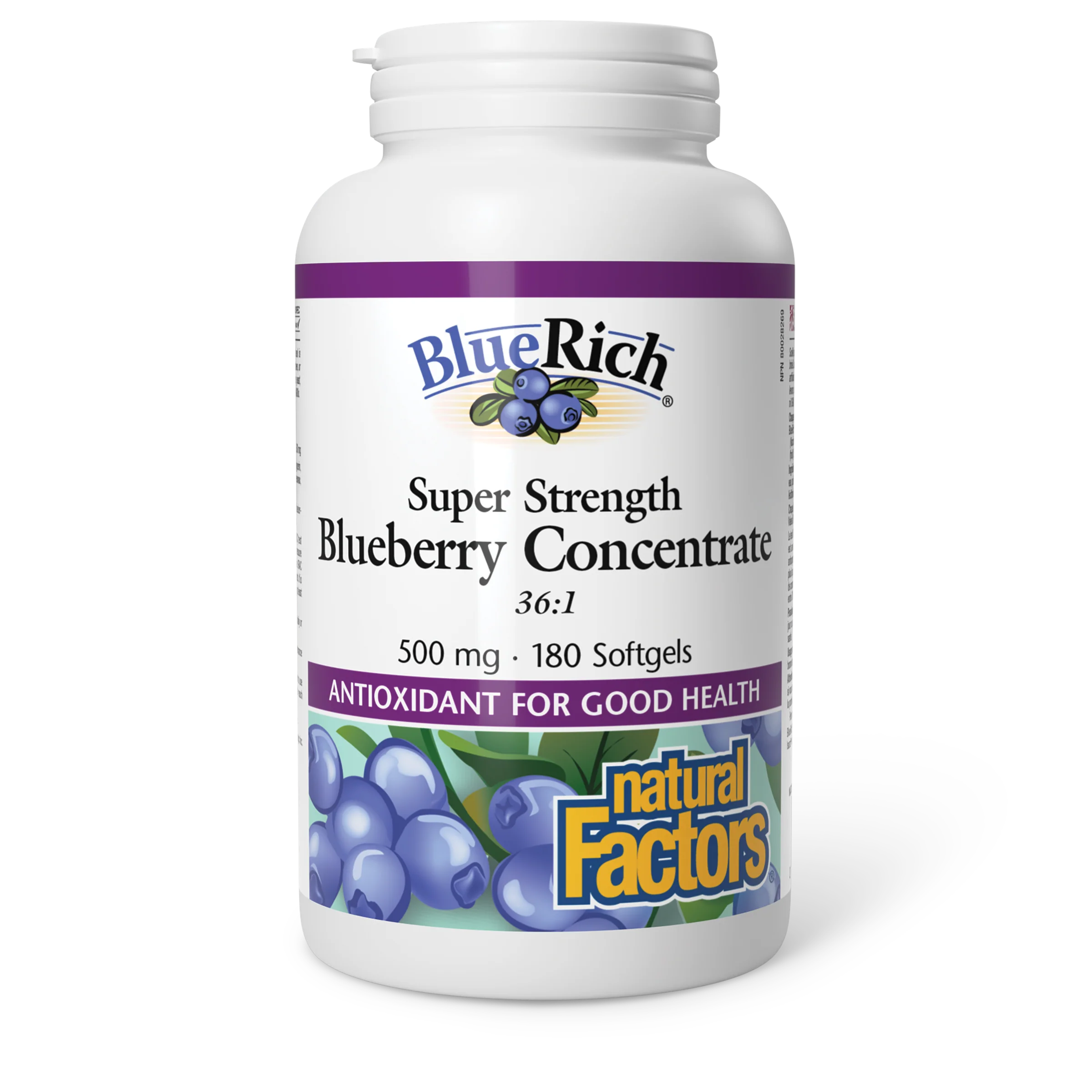 Natural Factors - BlueRich Super Strength Blueberry Concentrate