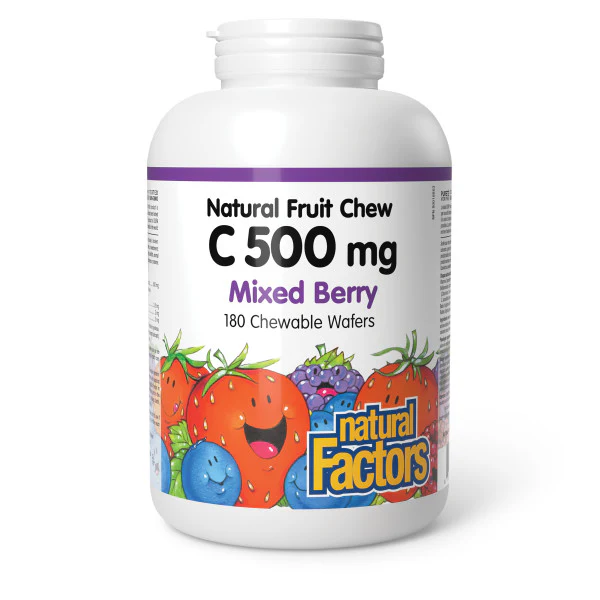 Natural Factors - C 500 mg - Mixed Berry - Image 2