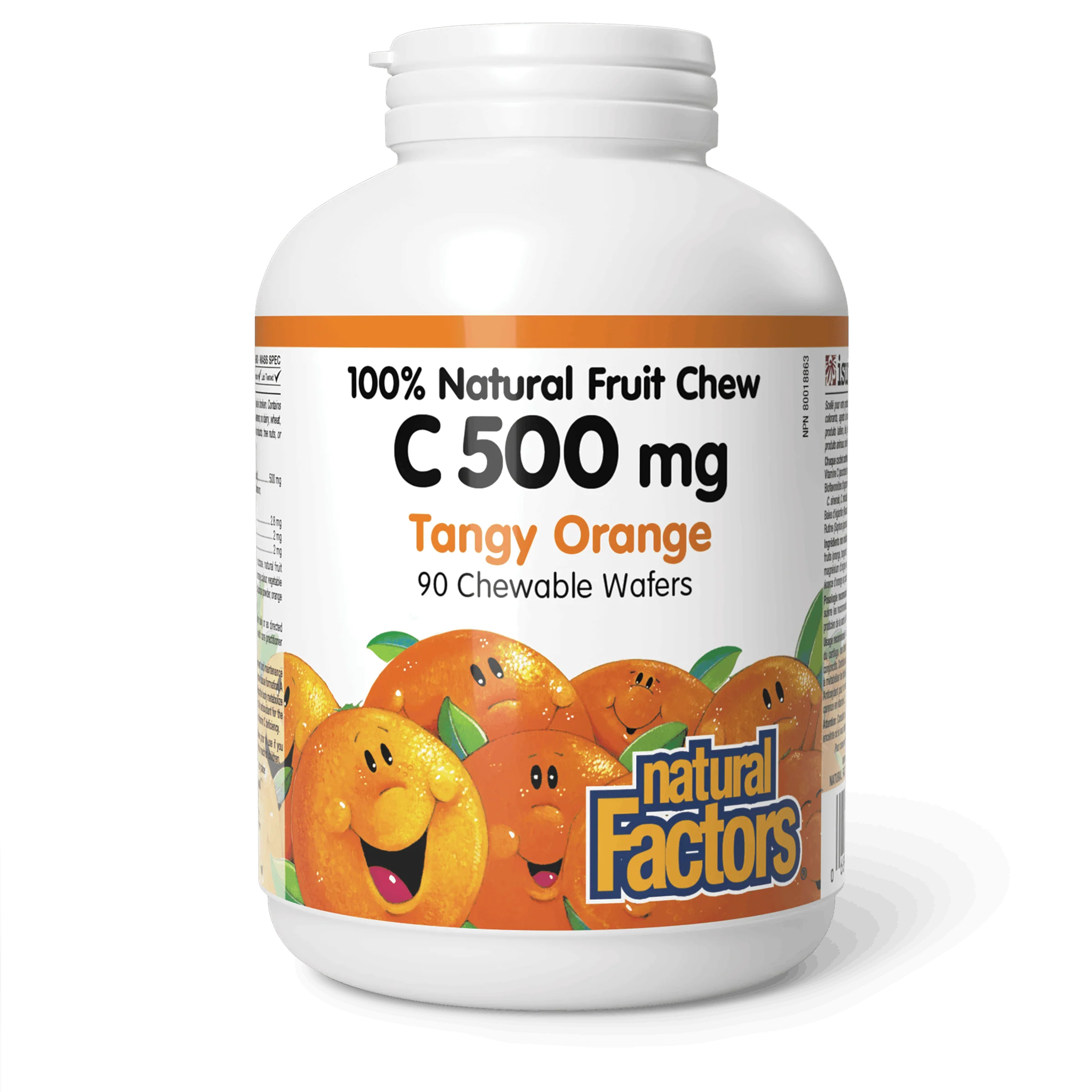 Natural Factors - C 500 mg - Tangy Orange