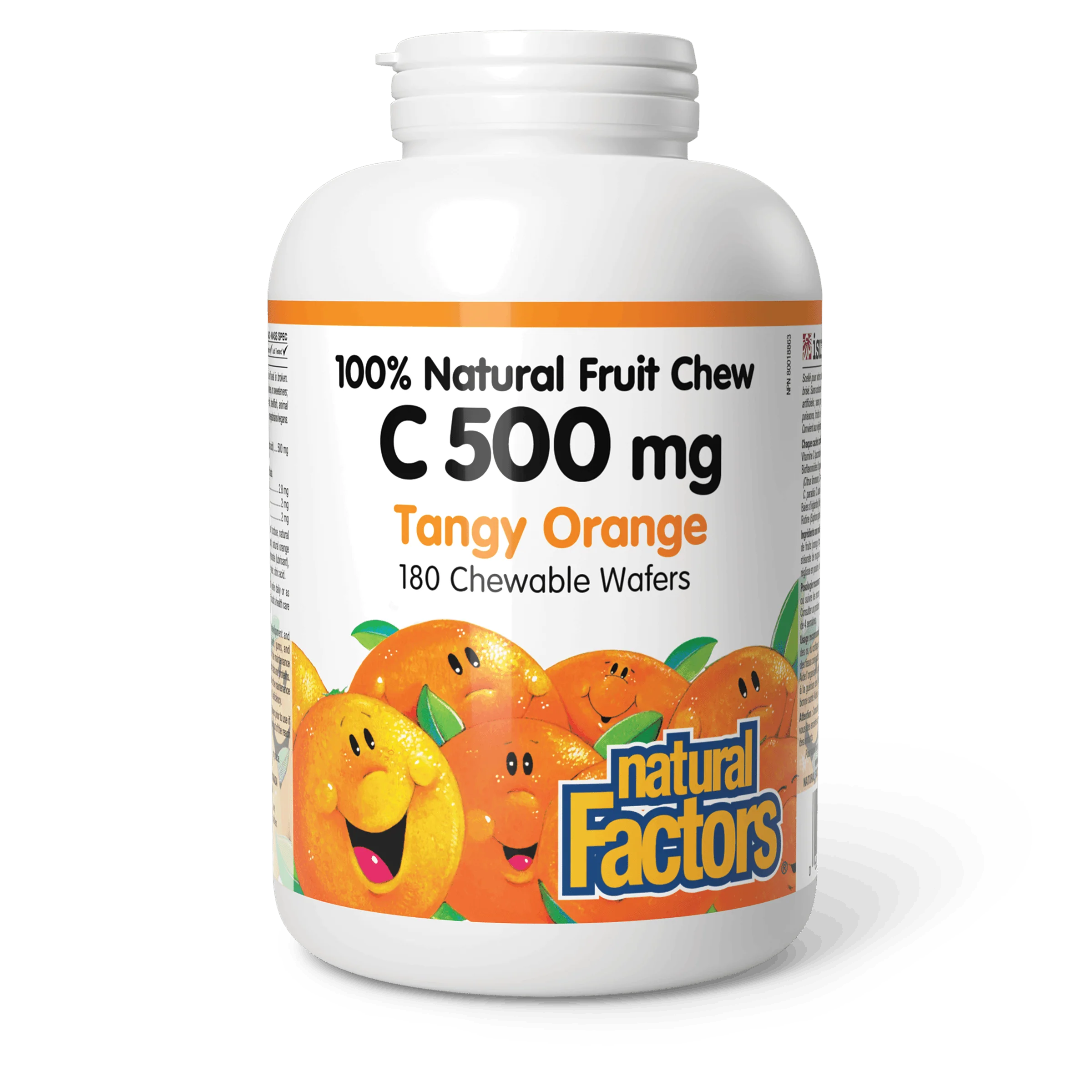 Natural Factors - C 500 mg - Tangy Orange - Image 2