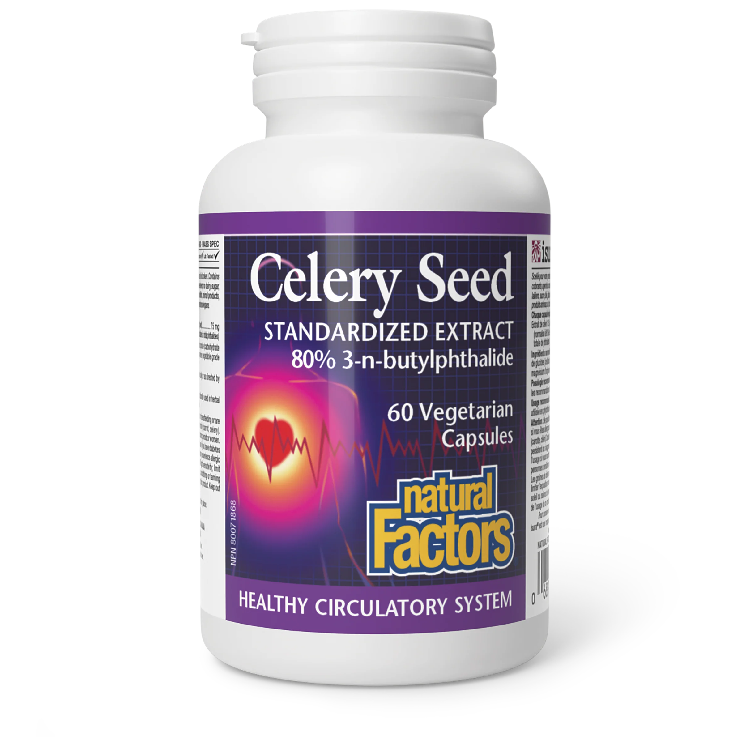 Natural Factors - Celery Seed Extract - Image 2