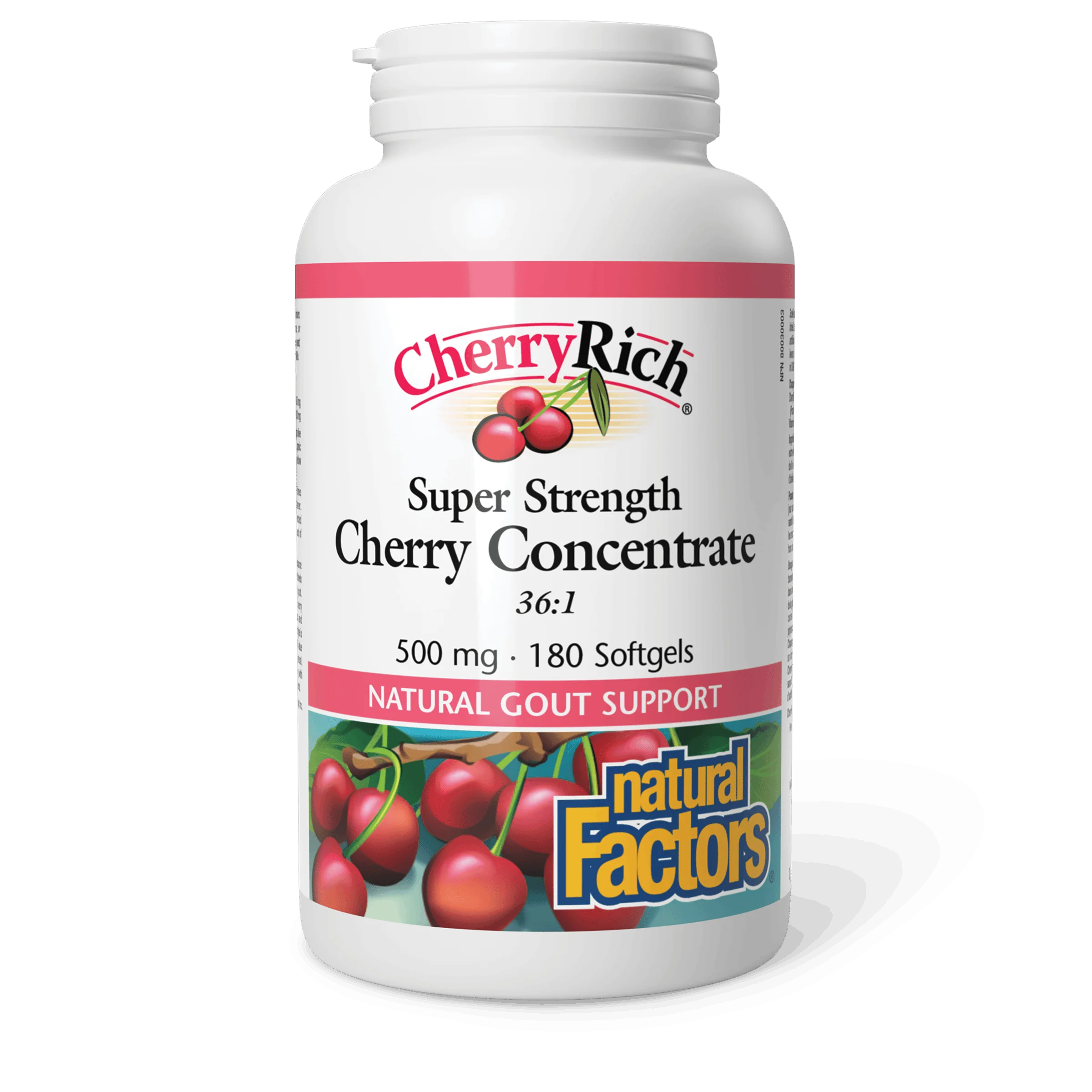 Natural Factors - CherryRich Super Strength Cherry Concentrate - Image 2