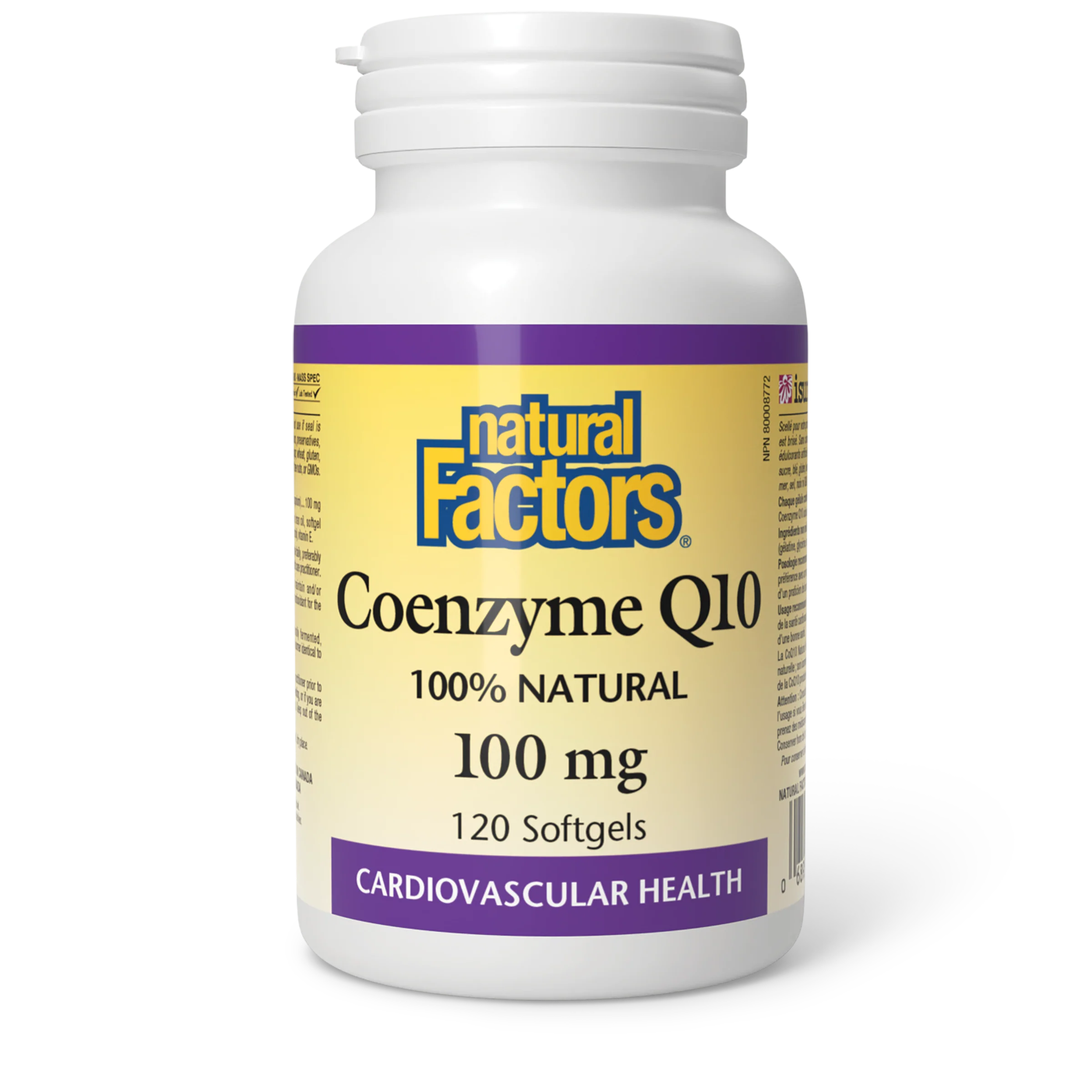 Natural Factors - CoEnzyme Q10 - 100 mg