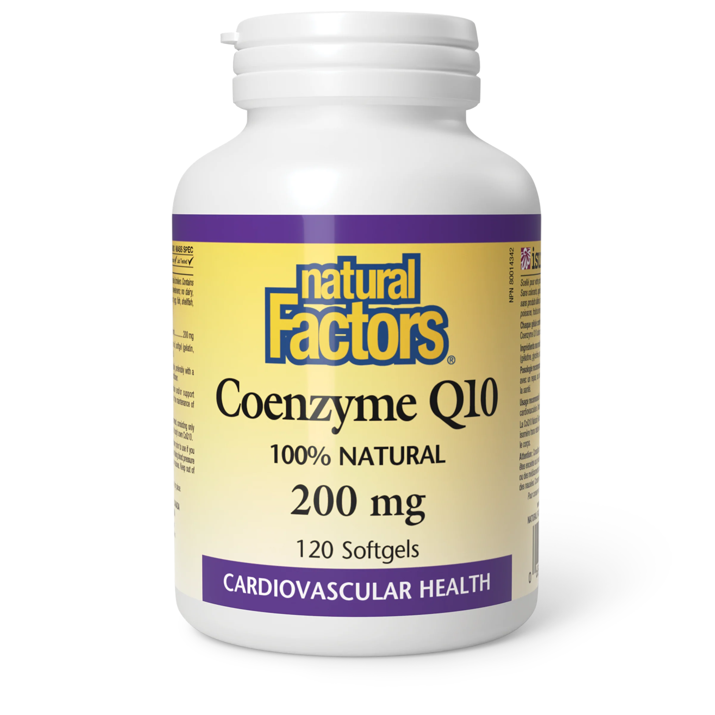 Natural Factors - CoEnzyme Q10 - 200 mg