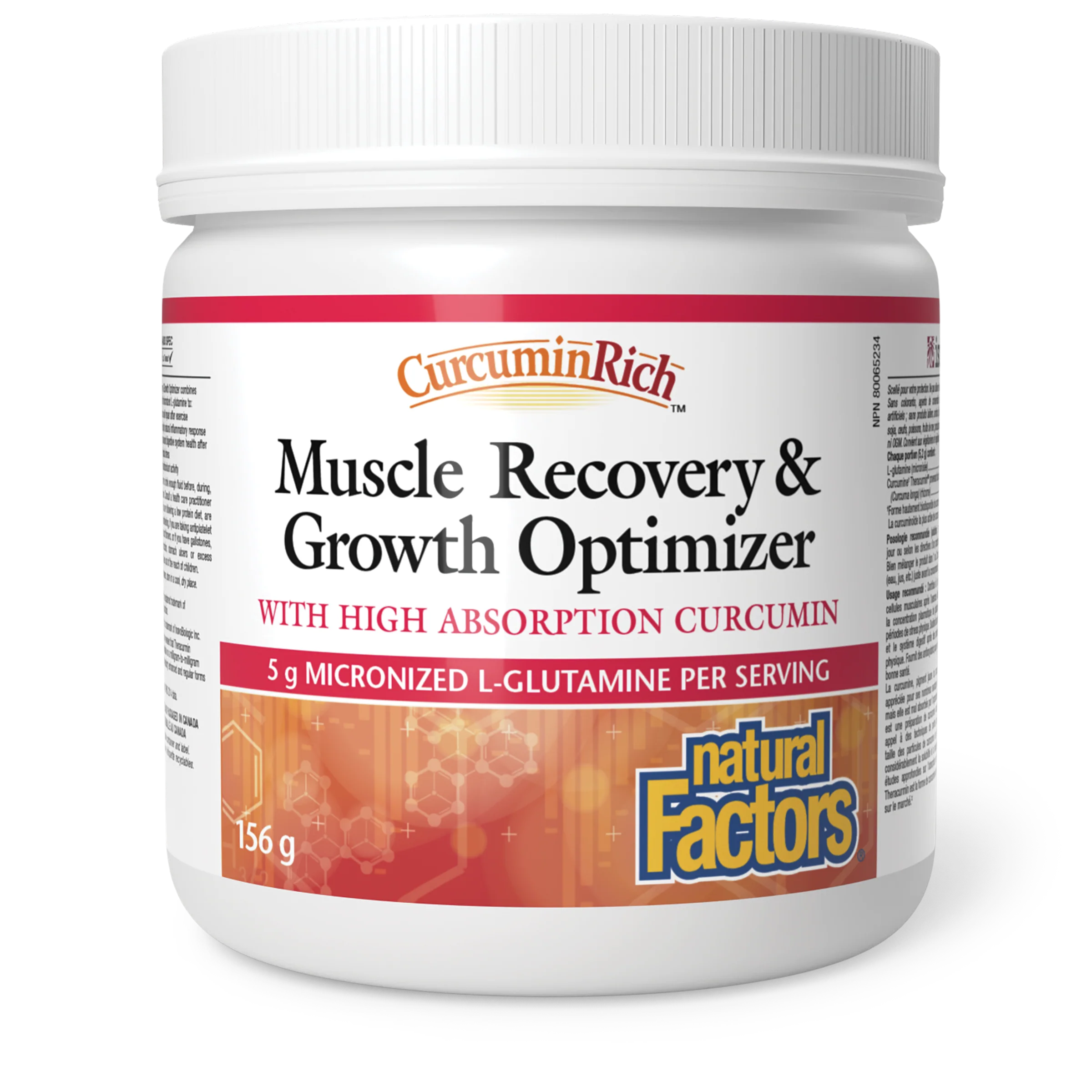 Natural Factors - CurcuminRich Muscle Recovery & Growth Optimizer - Image 2