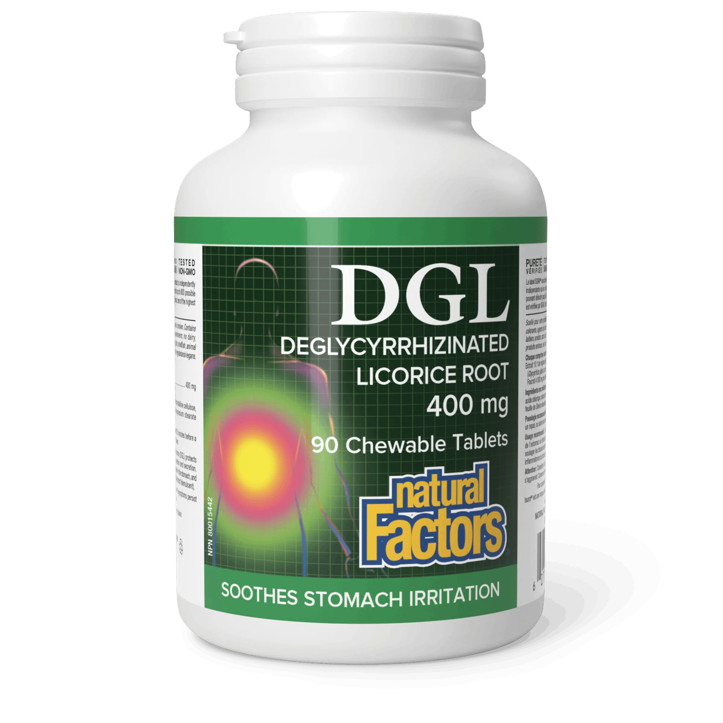 Natural Factors - DGL - 400 mg
