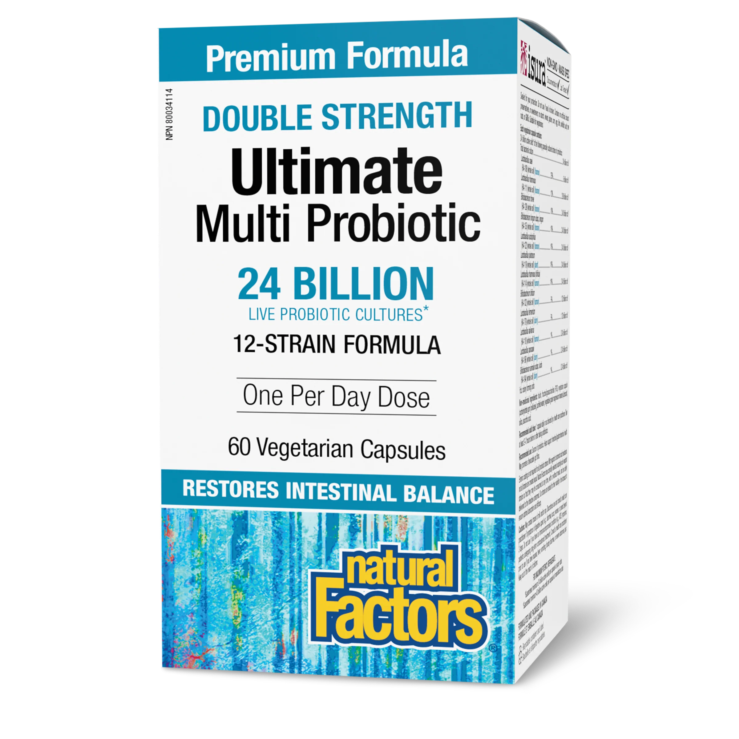 Natural Factors - Double Strength Ultimate Multi Probiotic - Image 2