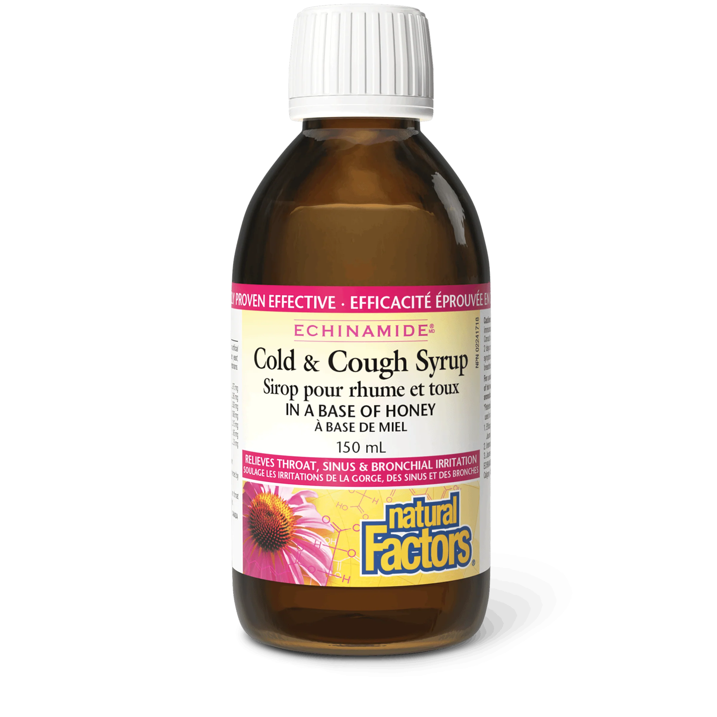 Natural Factors - Echinamide Cold & Cough Syrup