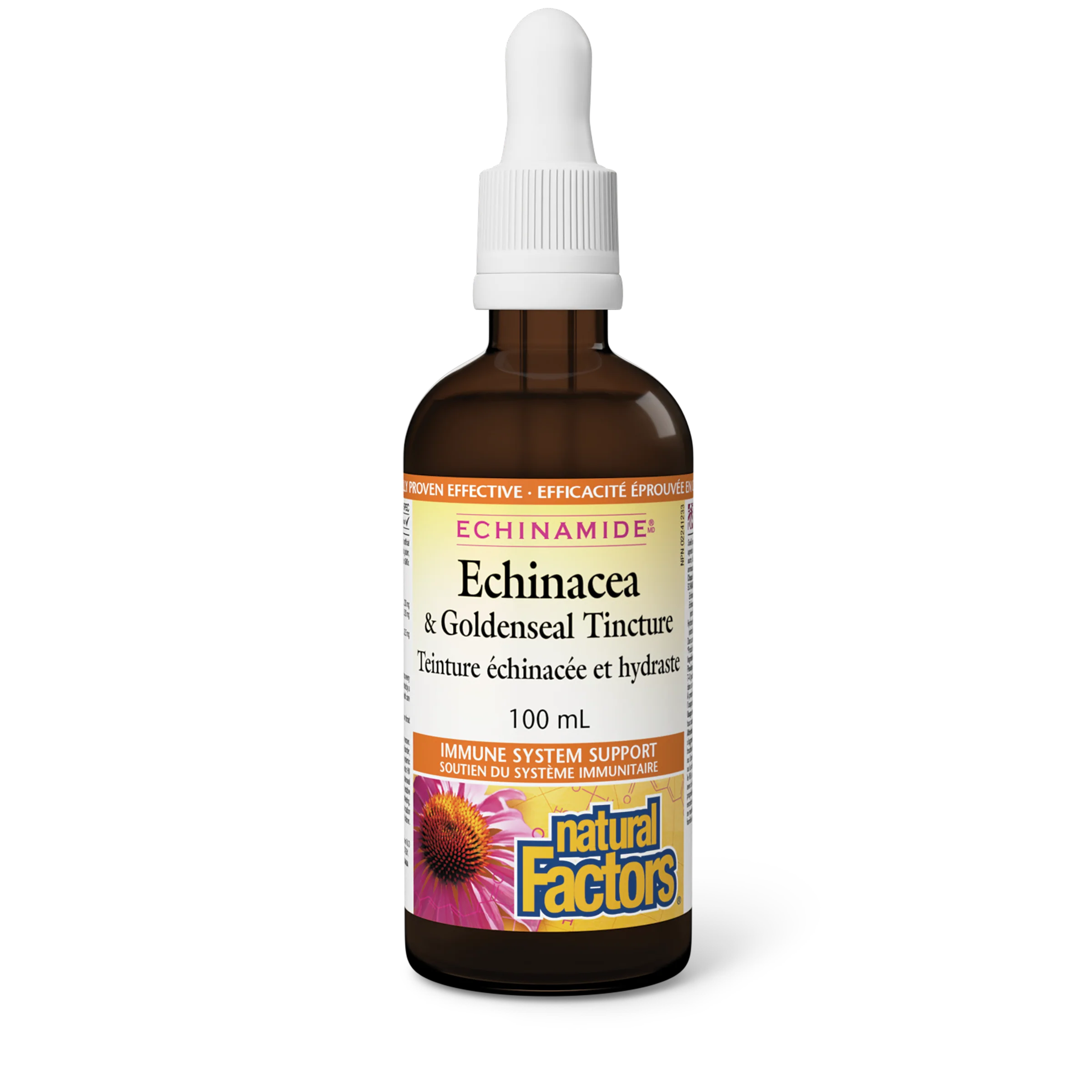 Natural Factors - Echinamide Echinacea & Goldenseal Tincture - Image 2