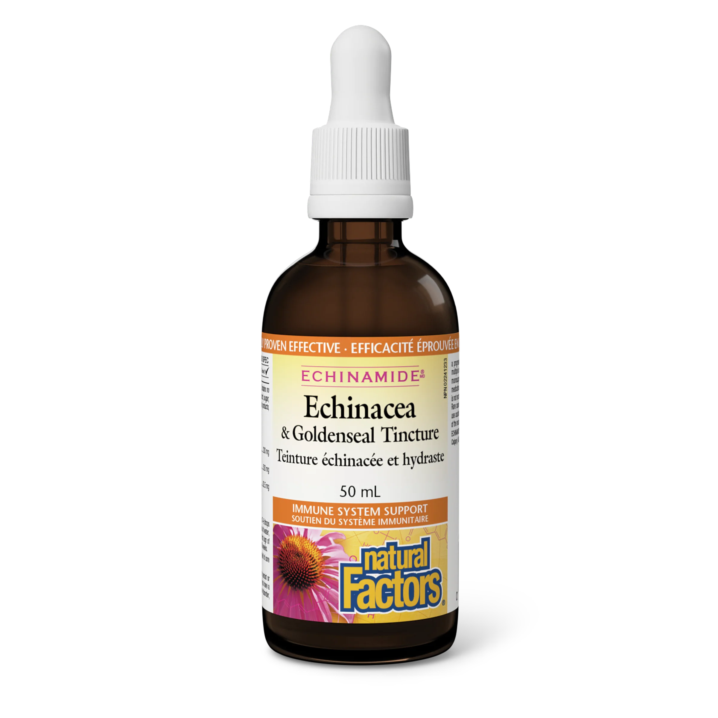 Natural Factors - Echinamide Echinacea & Goldenseal Tincture - Image 3