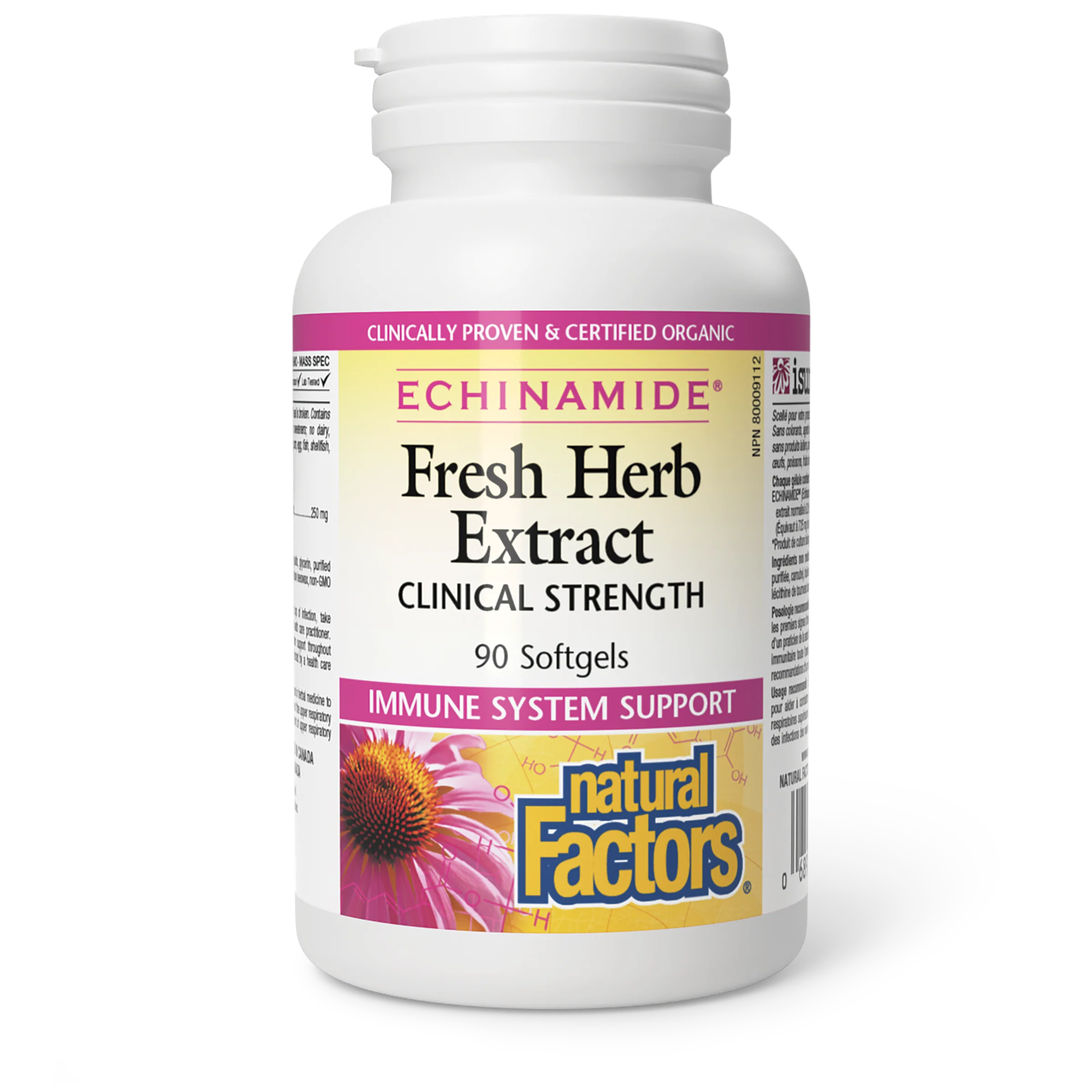Natural Factors - Echinamide Fresh Herb Extract Clinical Strength