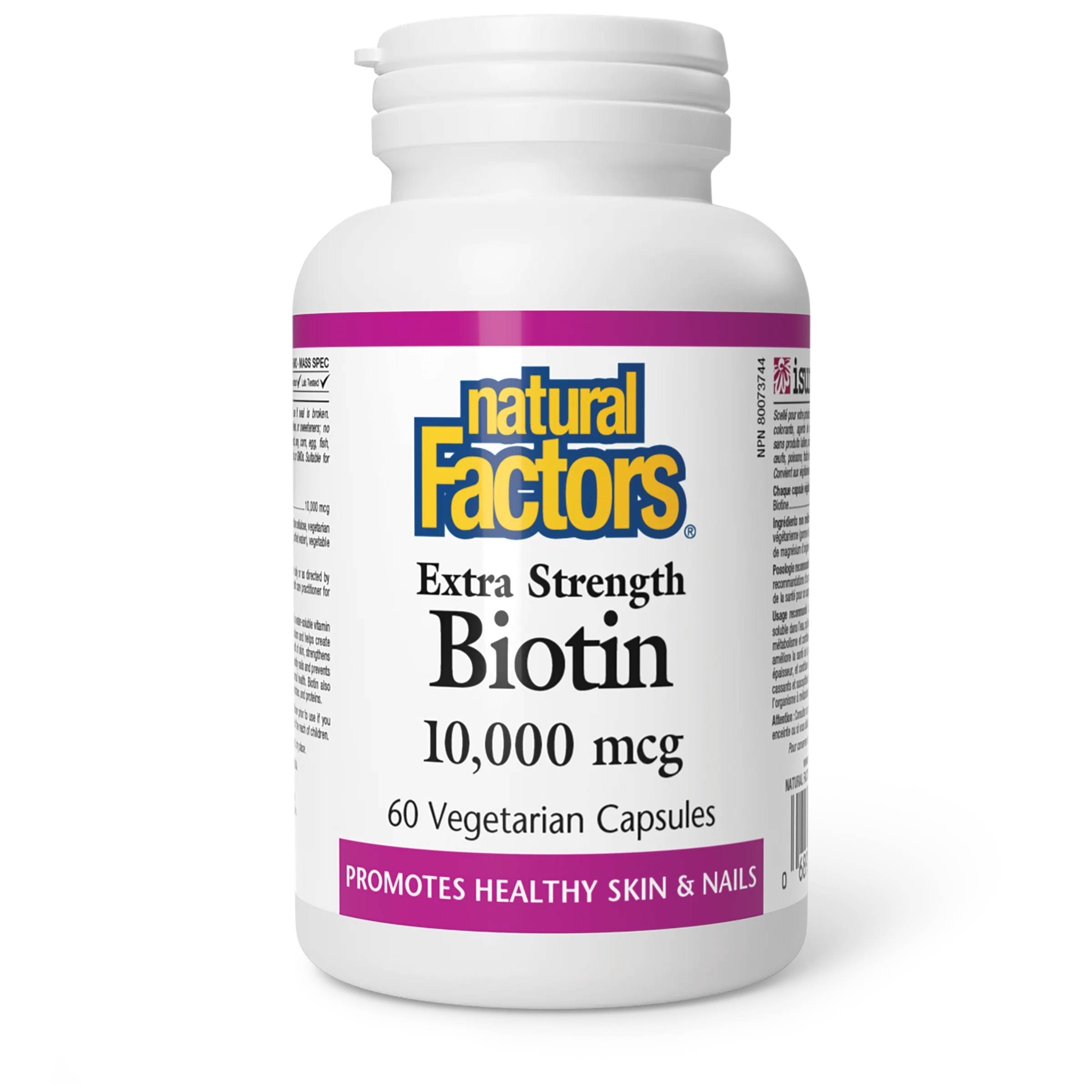 Natural Factors - Extra Strength Biotin - 10,000 mcg
