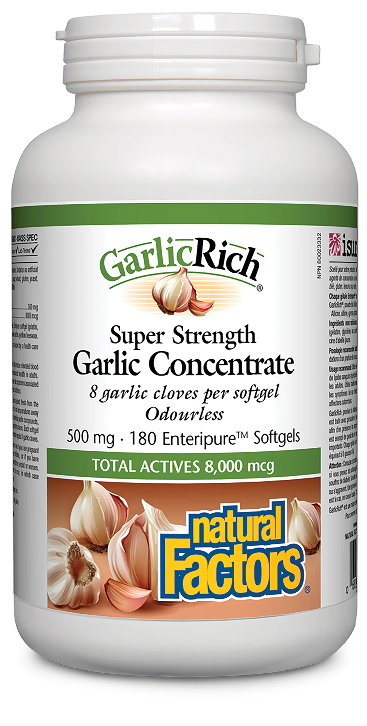 Natural Factors - GarlicRich Super Strength Garlic Concentrate - Image 2
