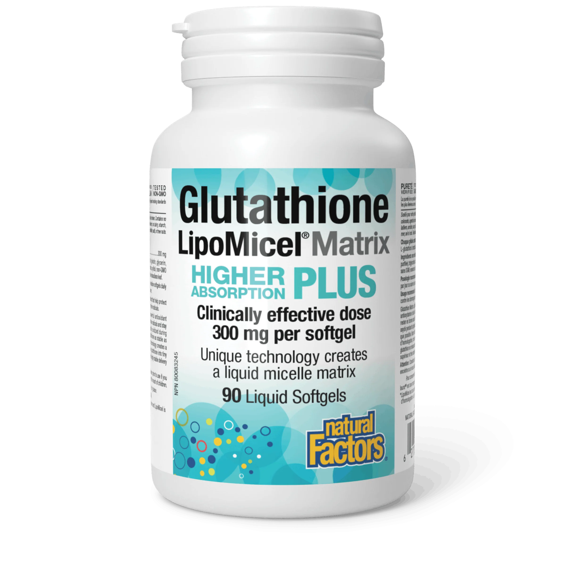 Natural Factors - Glutathione LipoMicel Matrix - Image 2