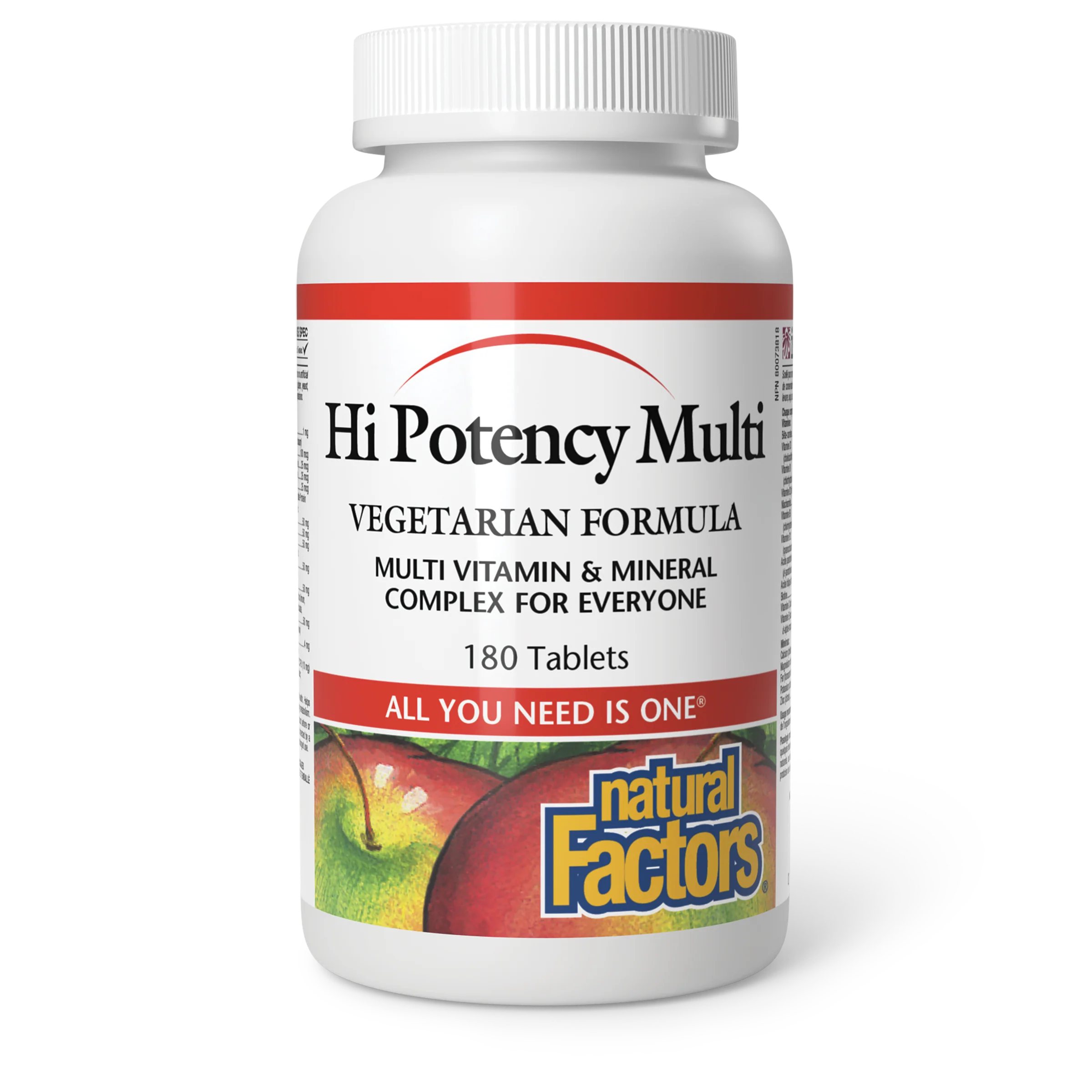 Natural Factors - Hi Potency Multi - Vegetarian Formula