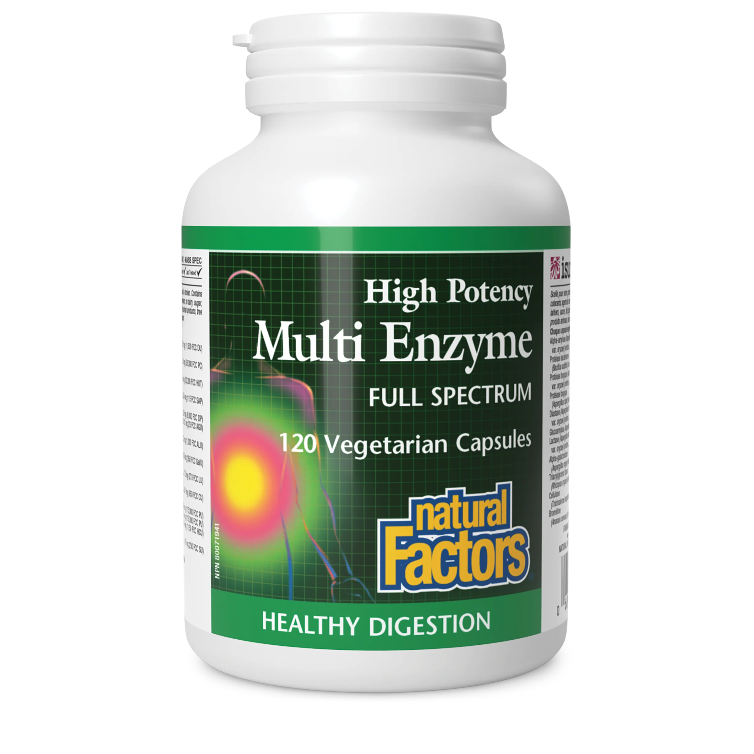 Natural Factors - High Potency Multi Enzyme Full Spectrum - Image 2