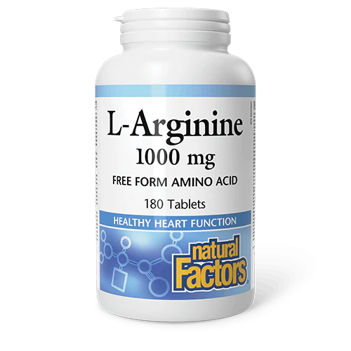 Natural Factors - L-Arginine - 1000 mg