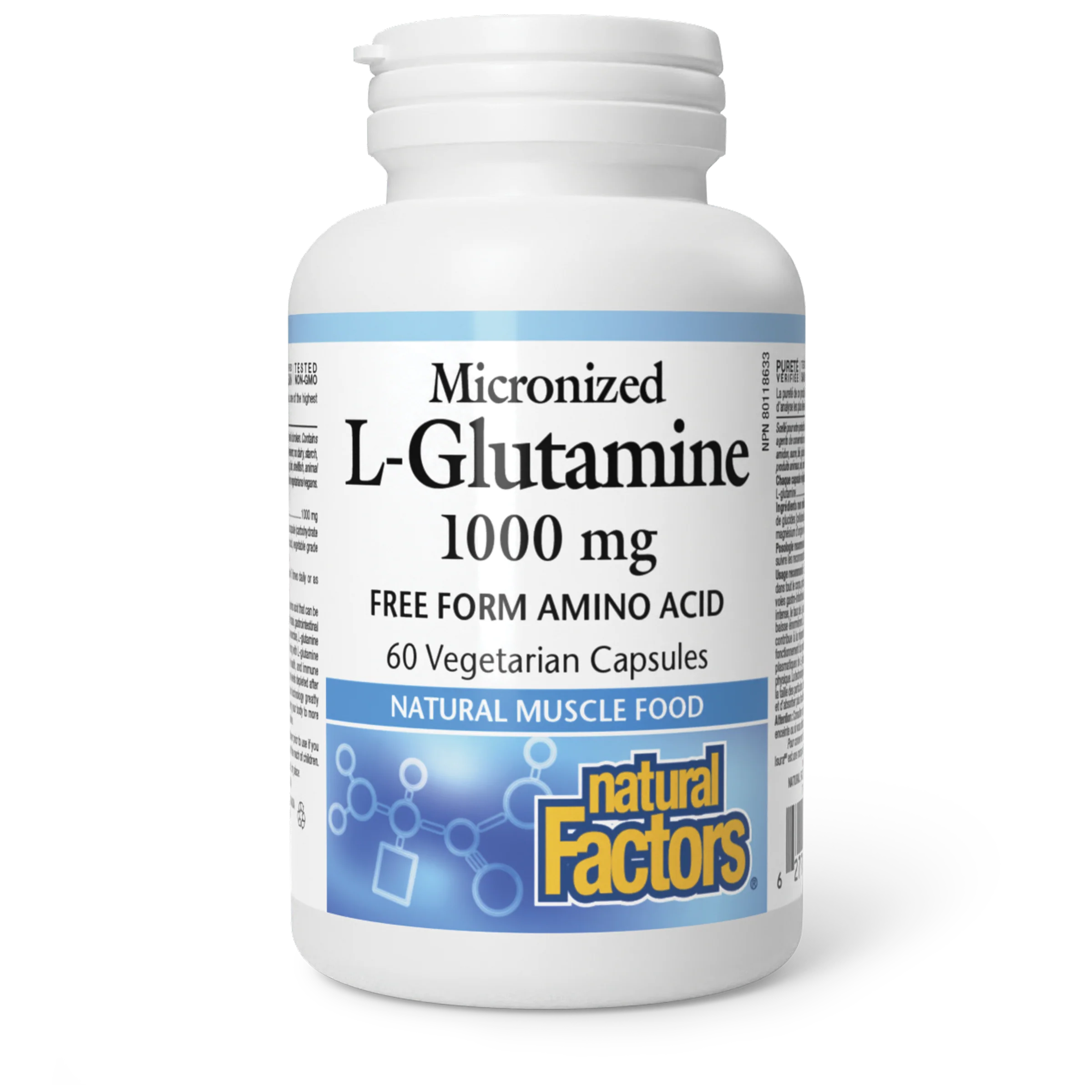Natural Factors - L-Glutamine - 1000 mg