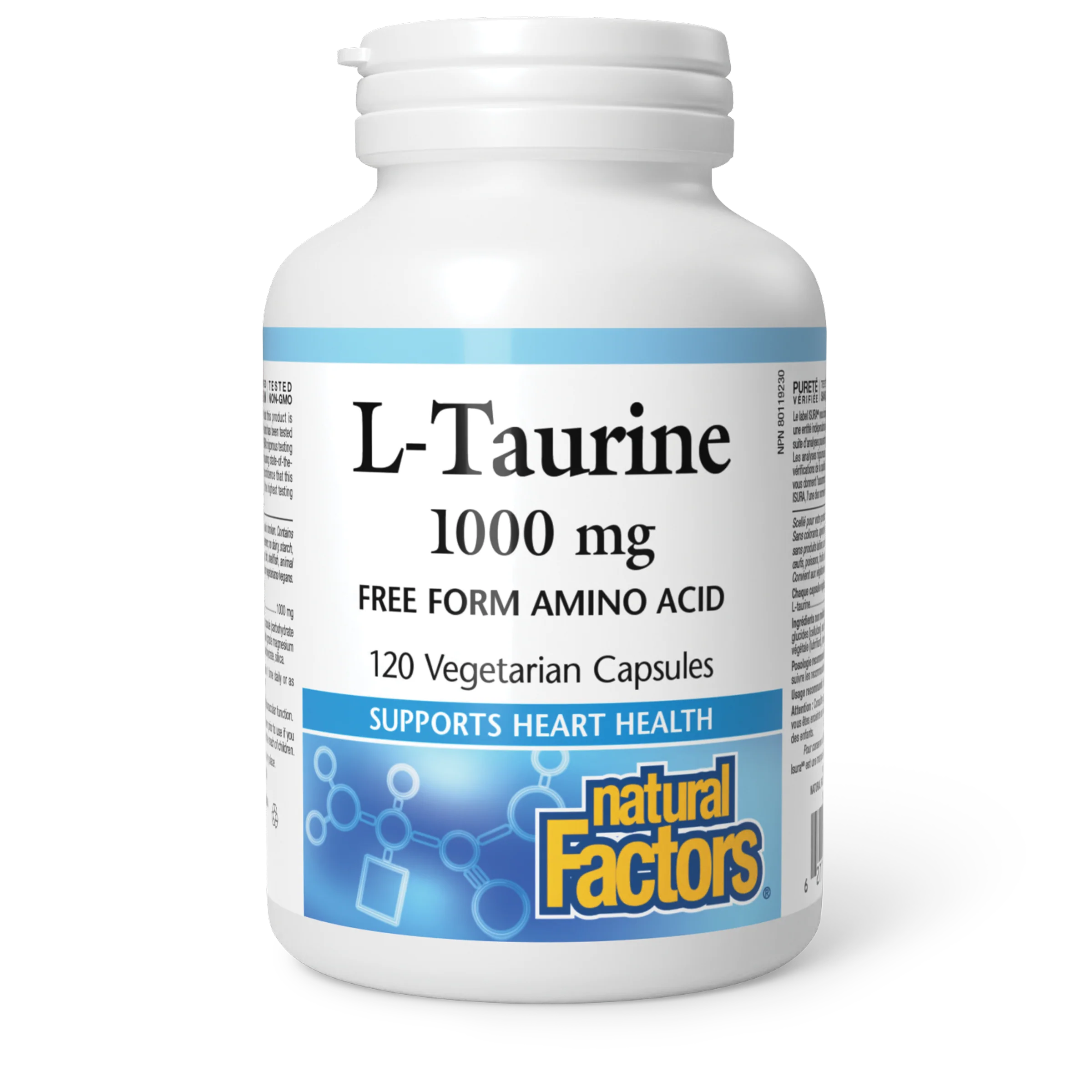 Natural Factors - L-Taurine - 1000 mg - Image 2