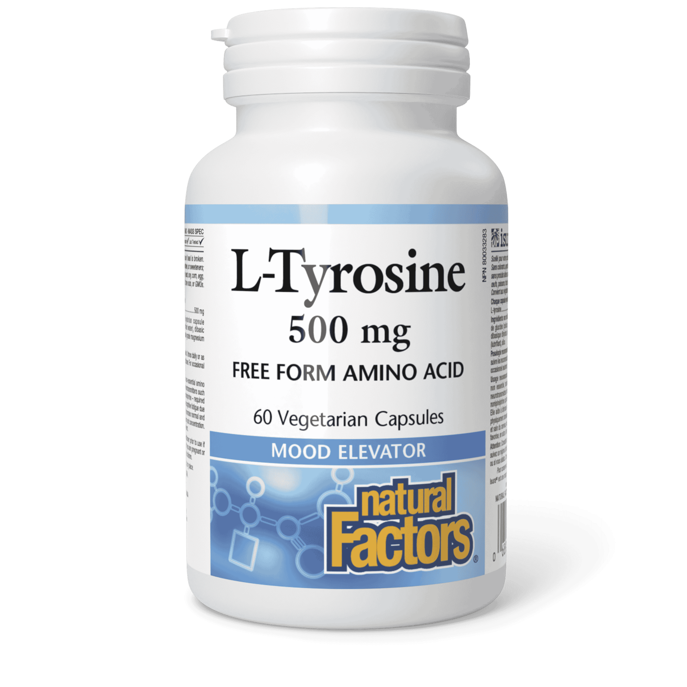 Natural Factors - L-Tyrosine - 500 mg