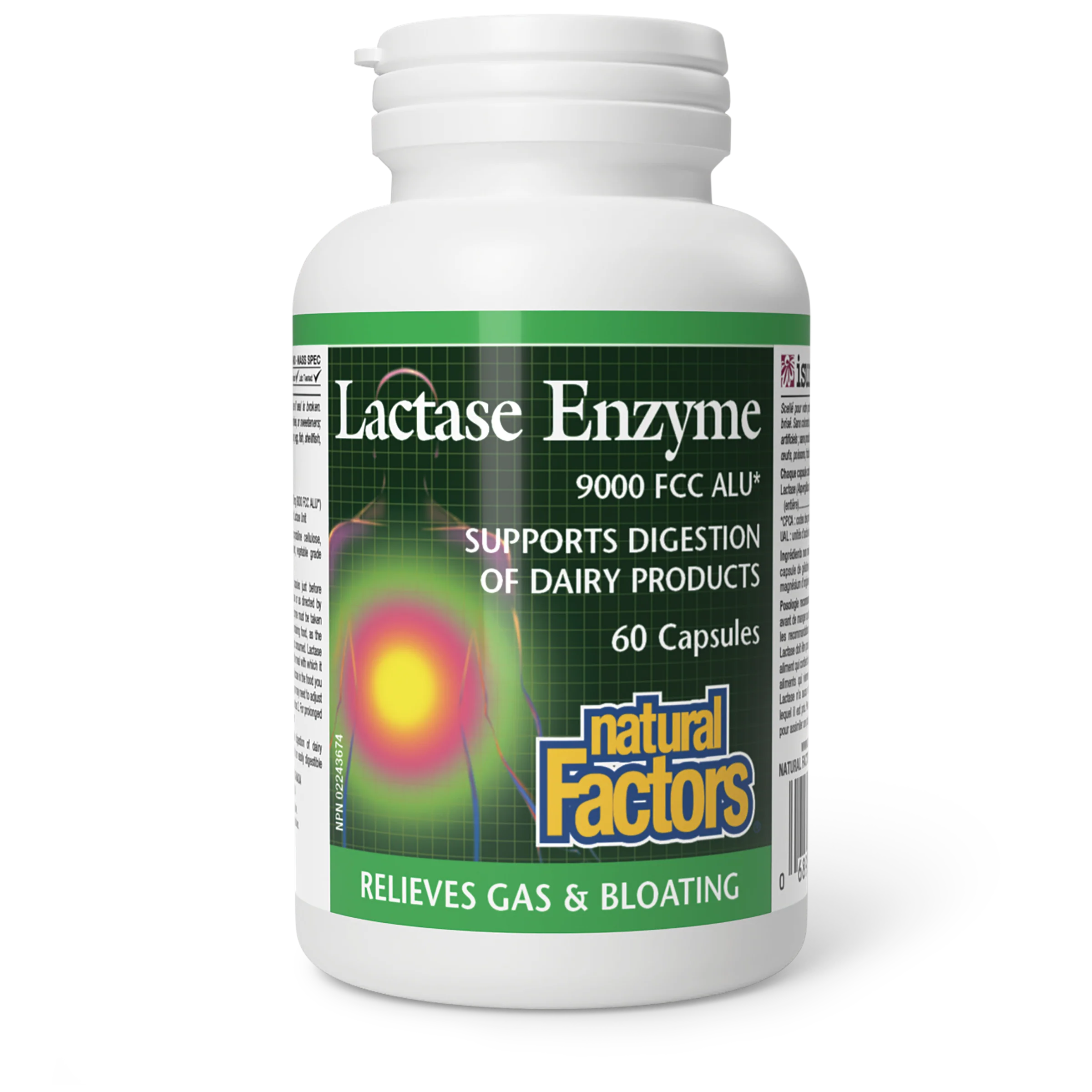 Natural Factors - Lactase Enzyme - Image 2