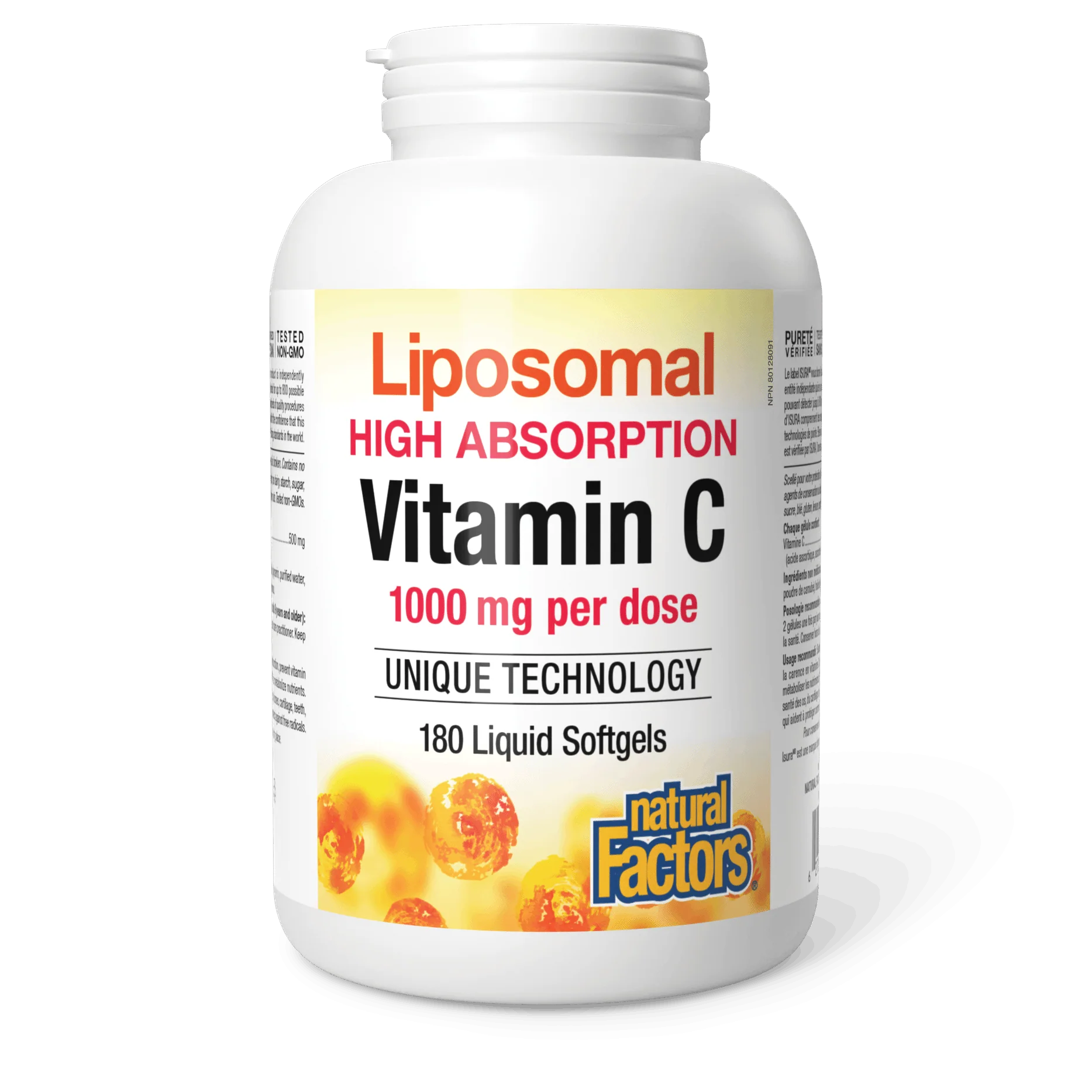 Natural Factors - Liposomal Vitamin C - 500 mg - Image 2