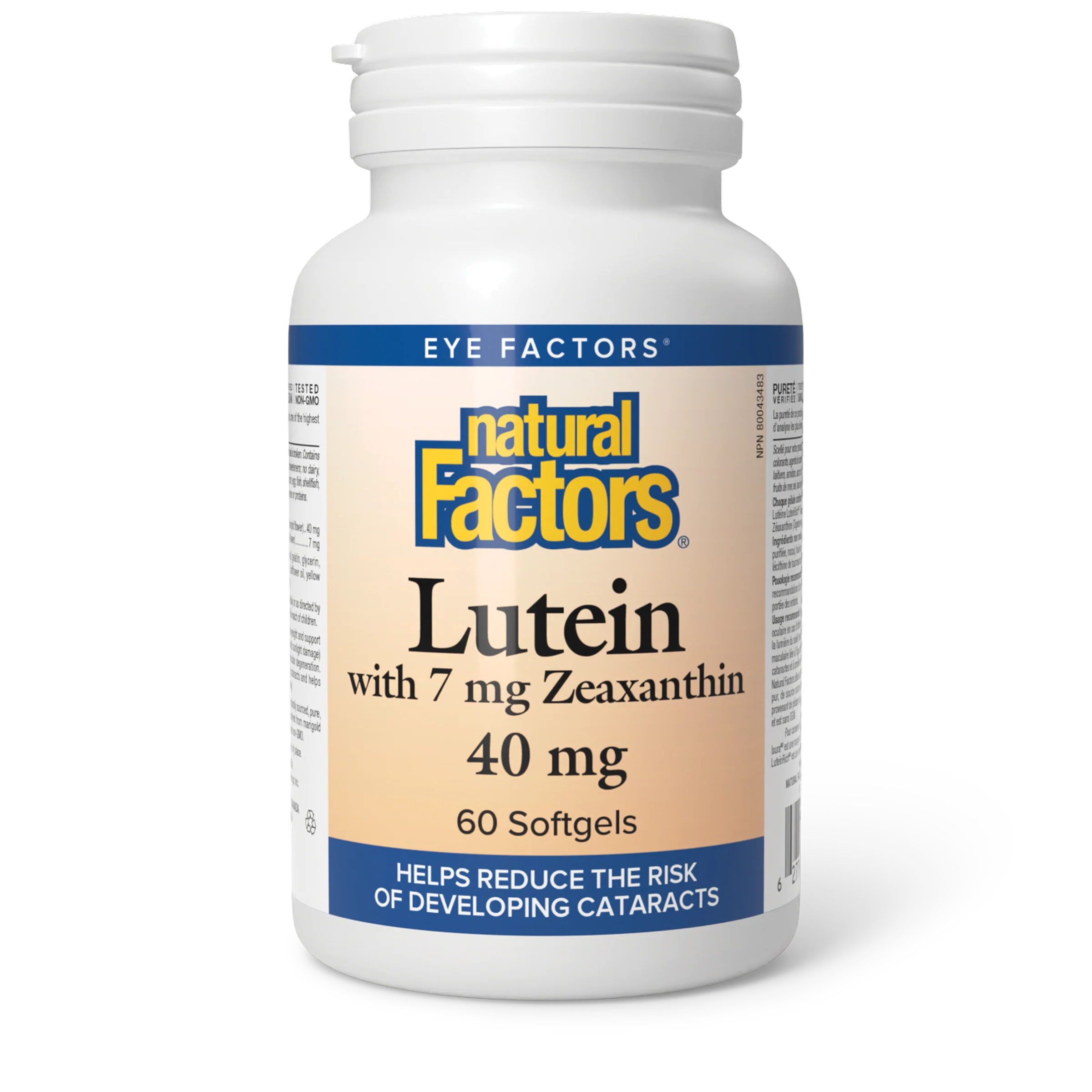 Natural Factors - Lutein - 40 mg