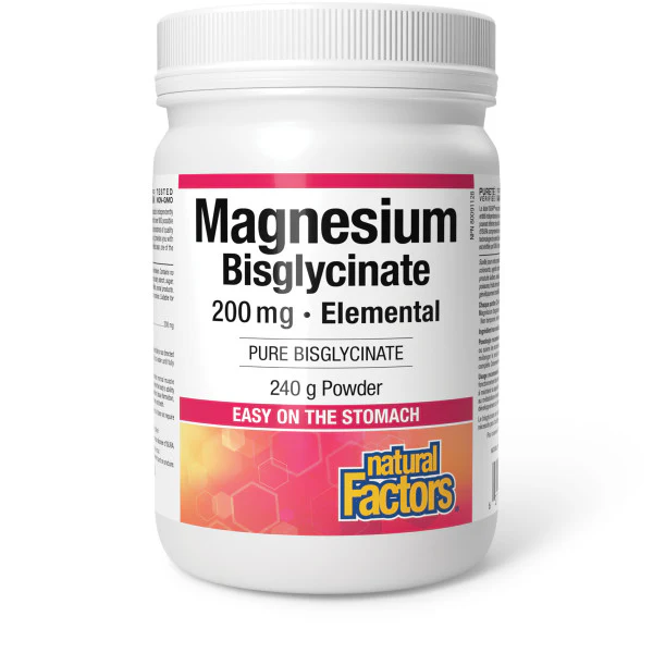 Natural Factors - Magnesium Bisglycinate Elemental - 200 mg - Image 3