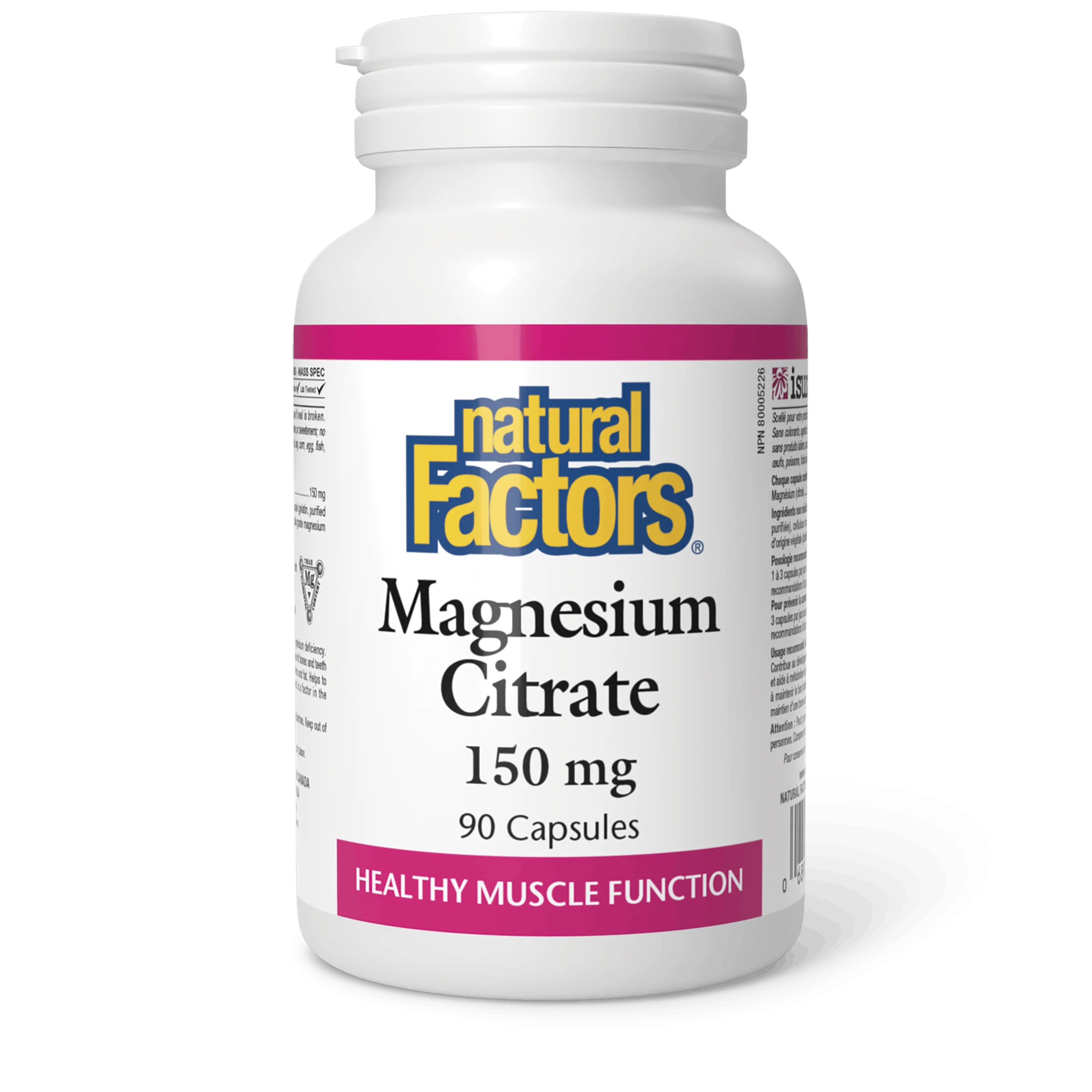 Natural Factors - Magnesium Citrate - 150 mg