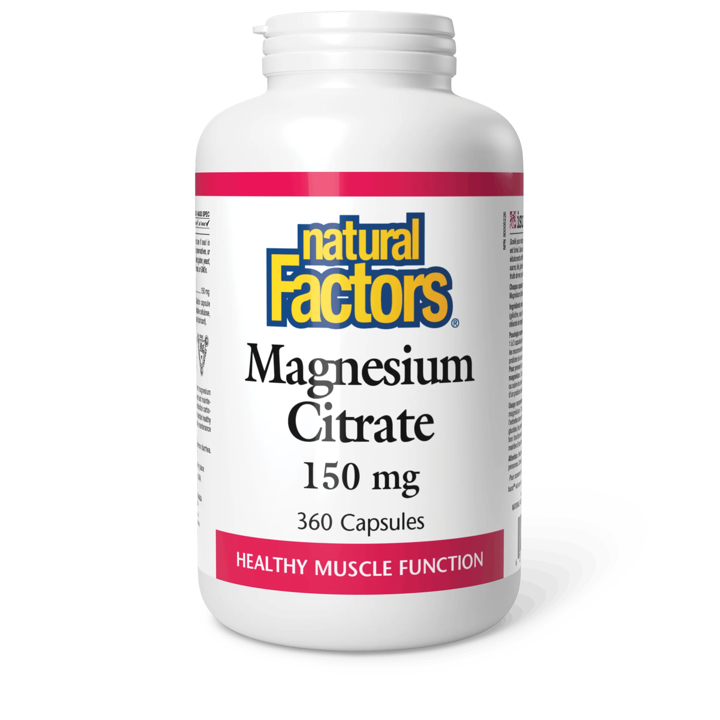 Natural Factors - Magnesium Citrate - 150 mg - Image 2