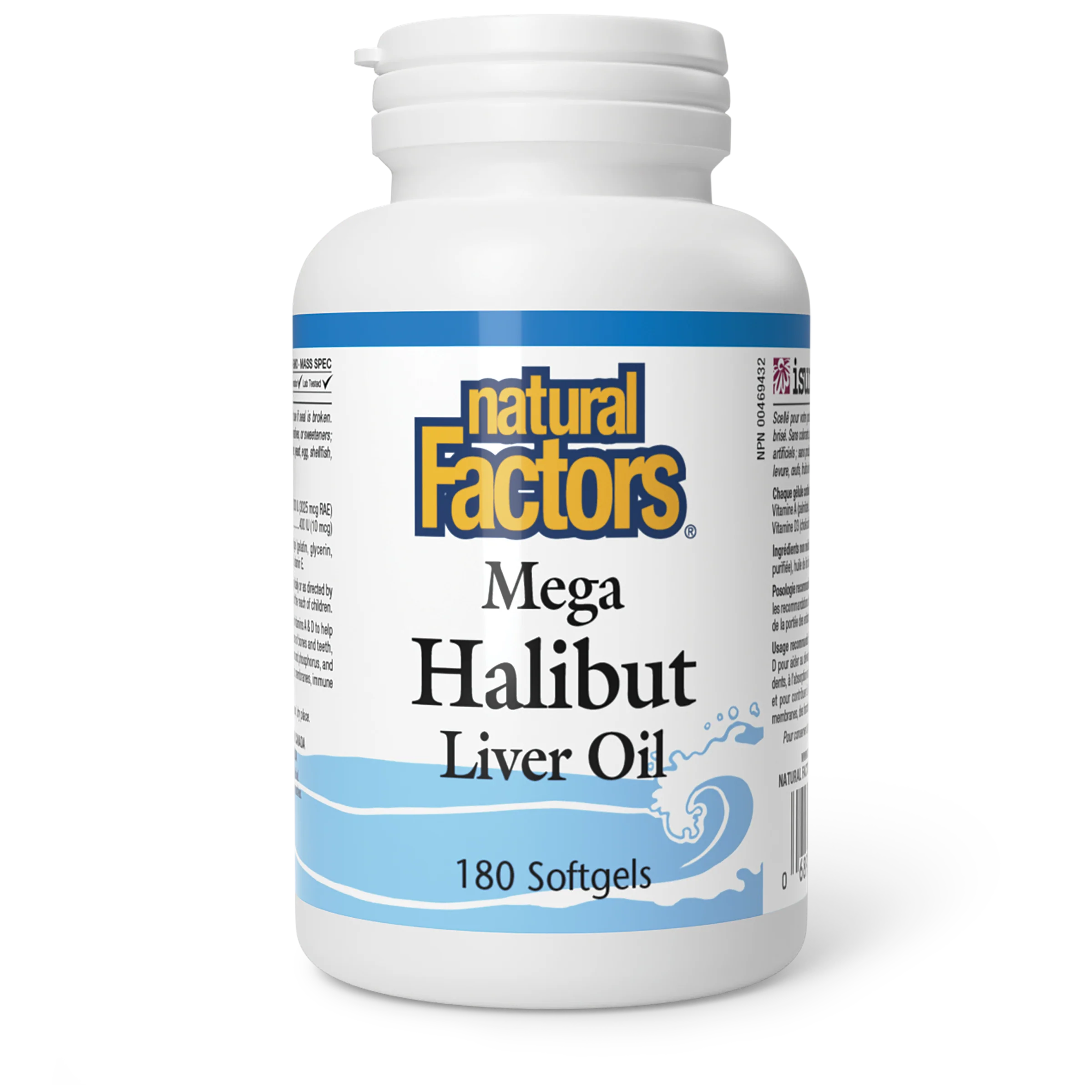 Natural Factors - Mega Halibut Liver Oil