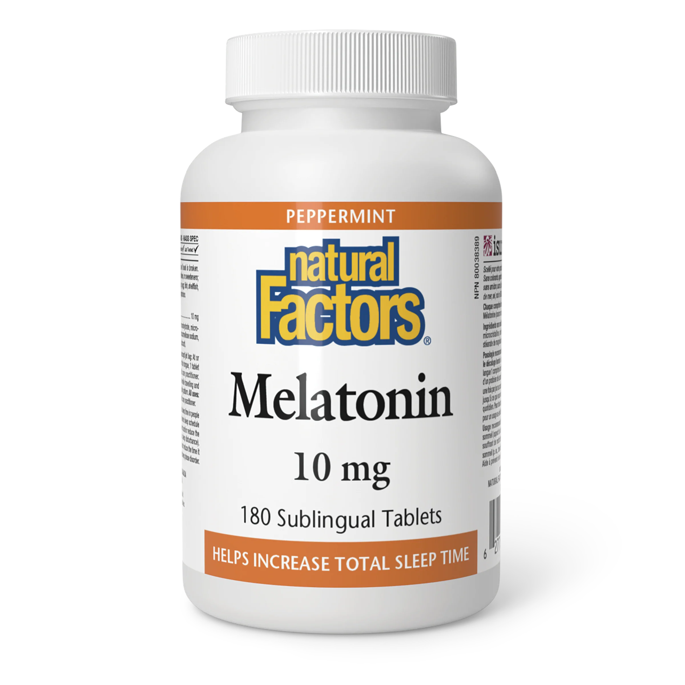 Natural Factors - Melatonin - 10 mg - Image 2