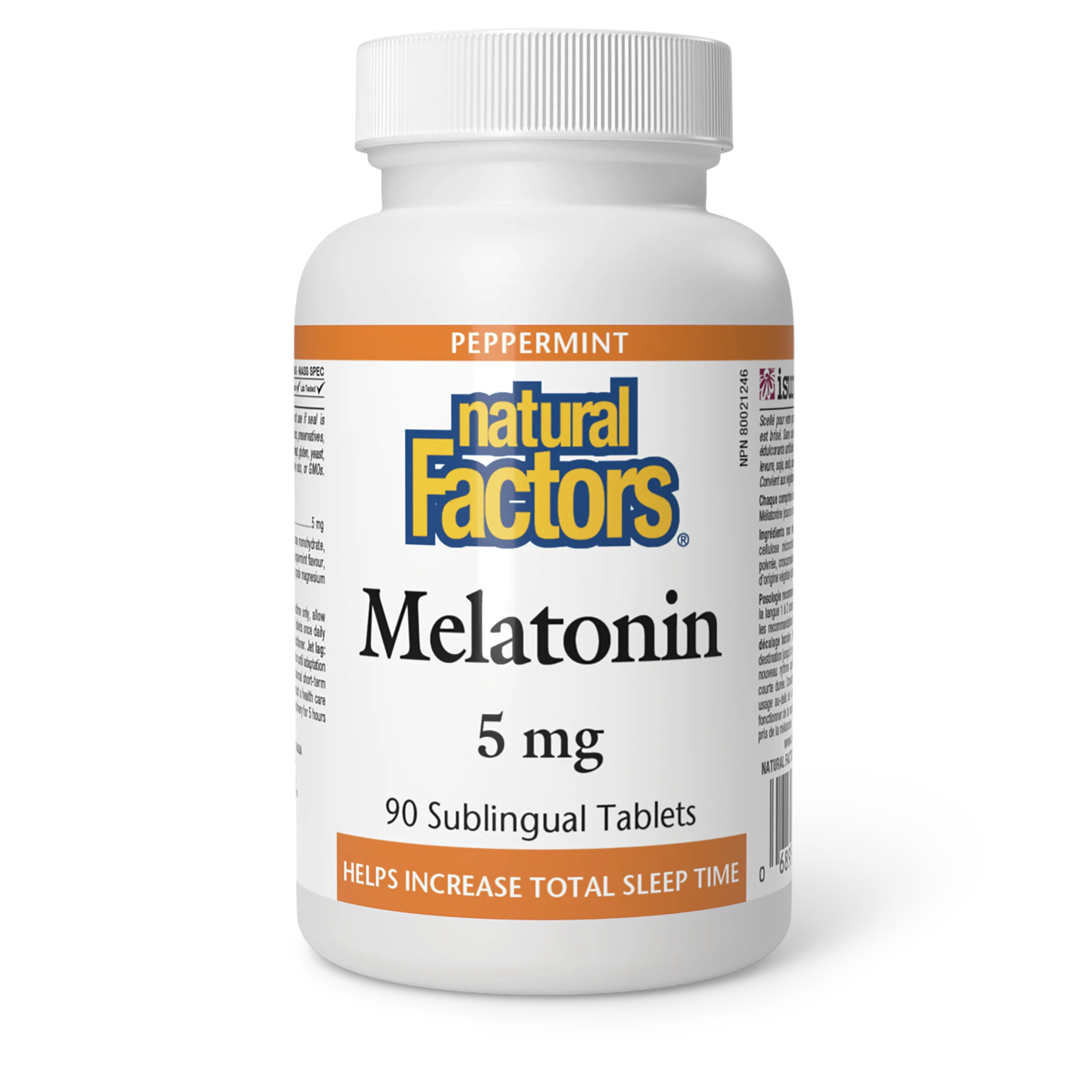 Natural Factors - Melatonin- 5 mg - Image 2