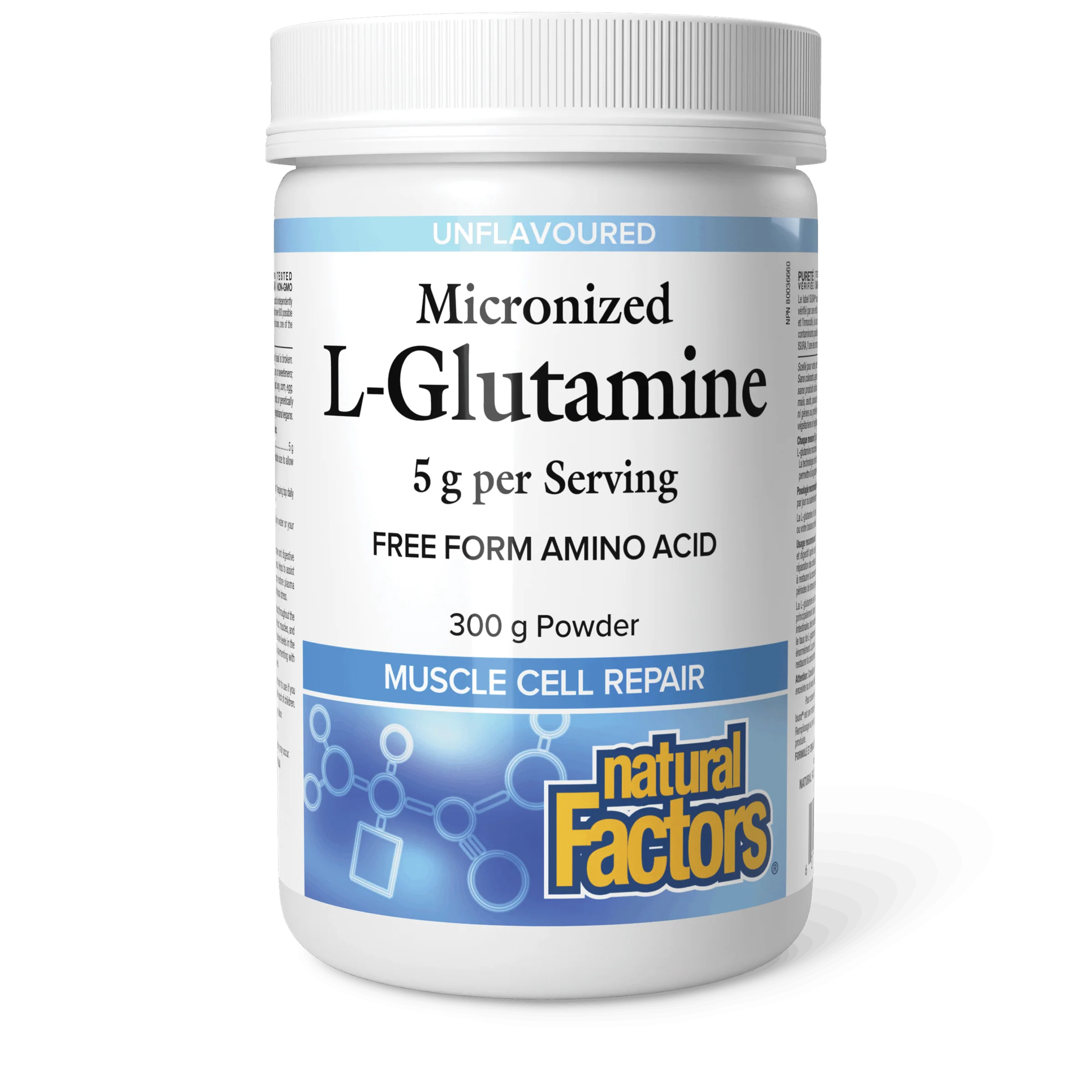 Natural Factors - Micronized L-Glutamine - Image 2