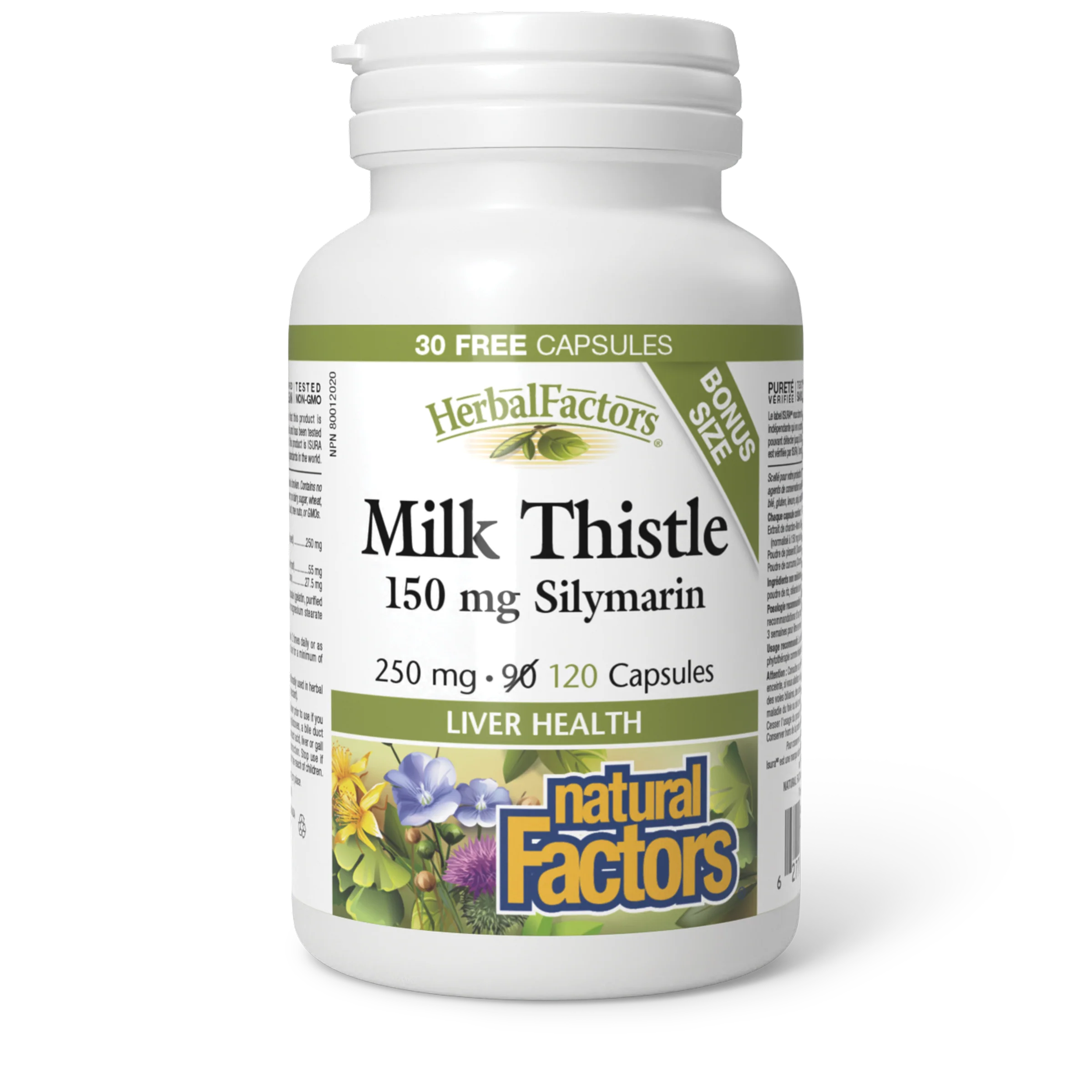 Natural Factors - Milk Thistle 250mg