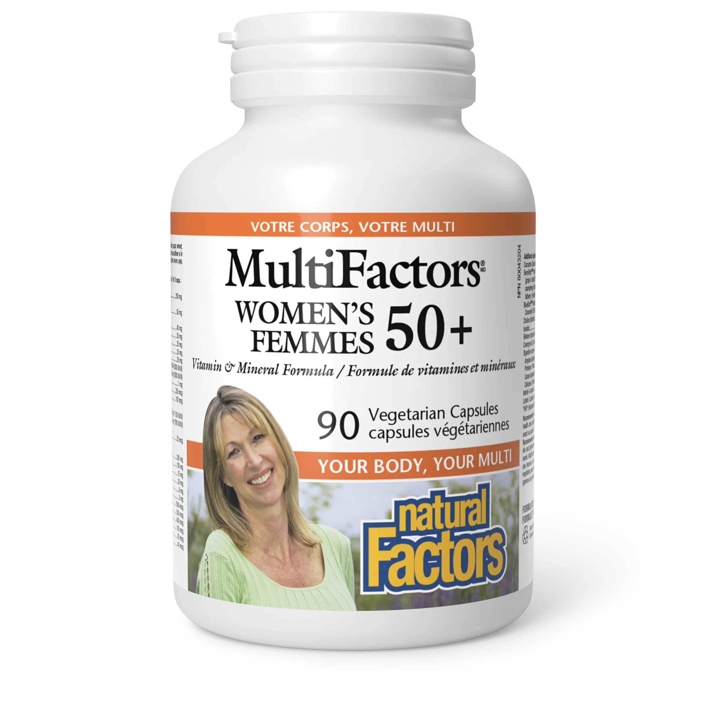 Natural Factors - MultiFactors Women's 50+ Vitamin & Mineral Formula