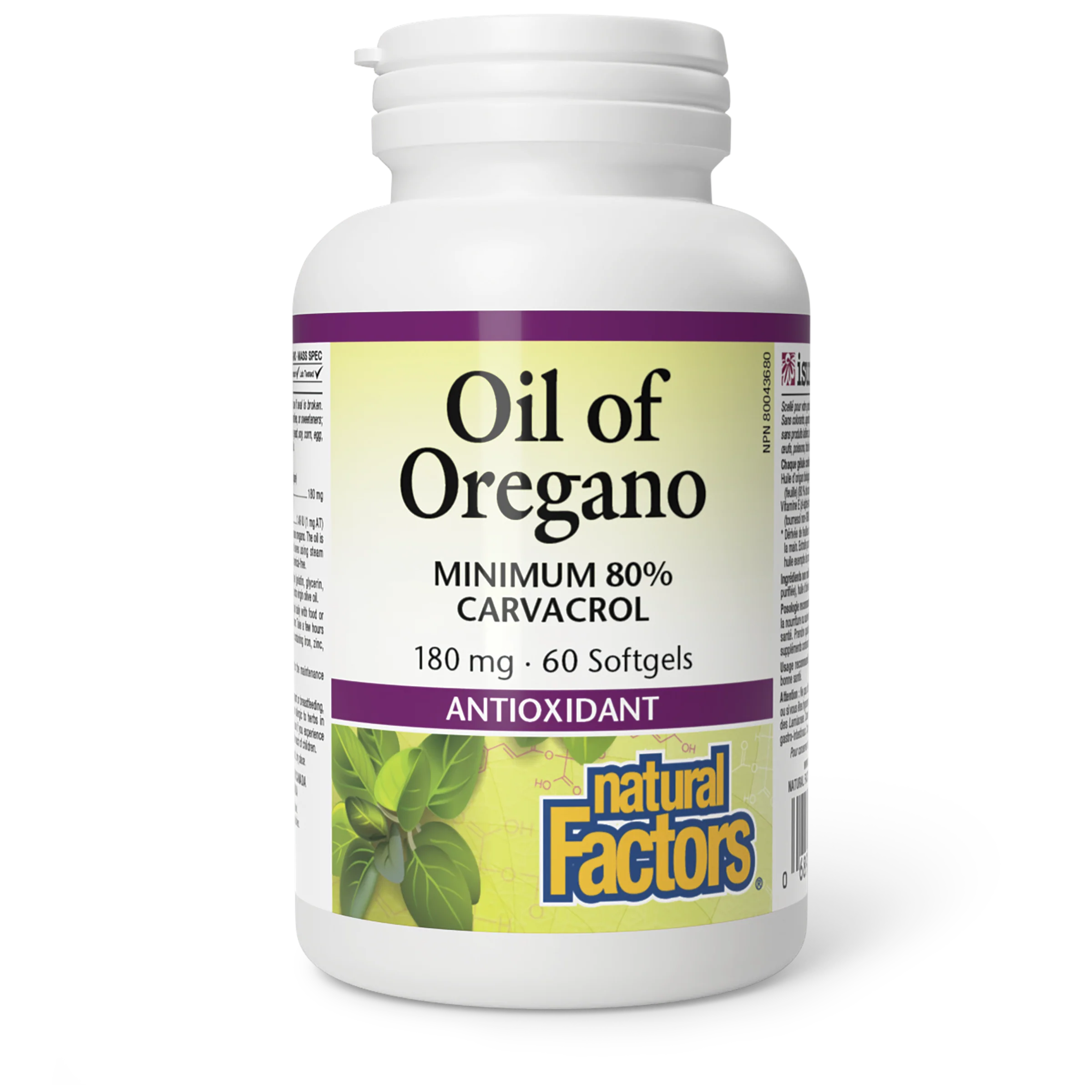 Natural Factors - Oil Of Oregano - Image 2