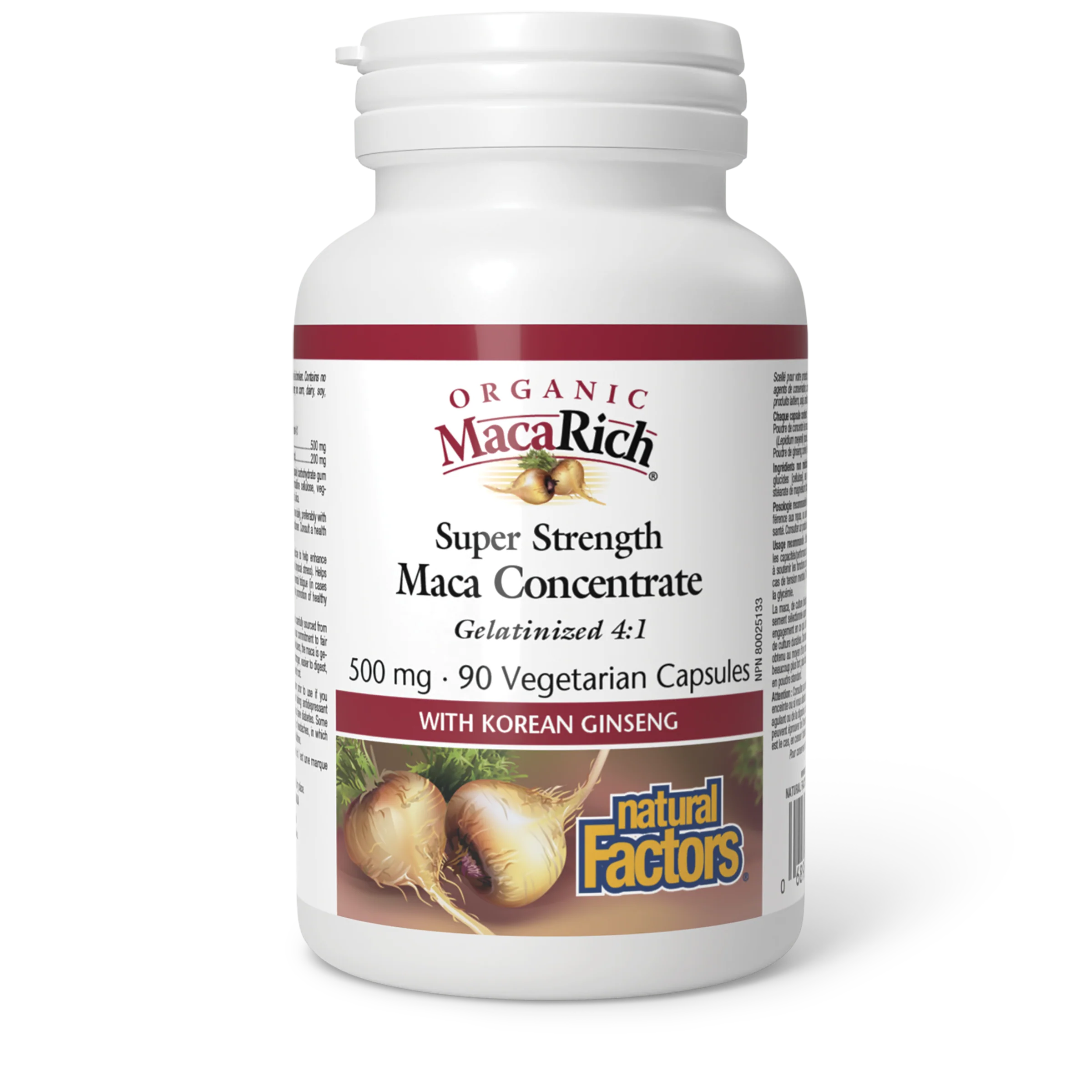Natural Factors - Organic MacaRich Super Strength Maca Concentrate - Image 2