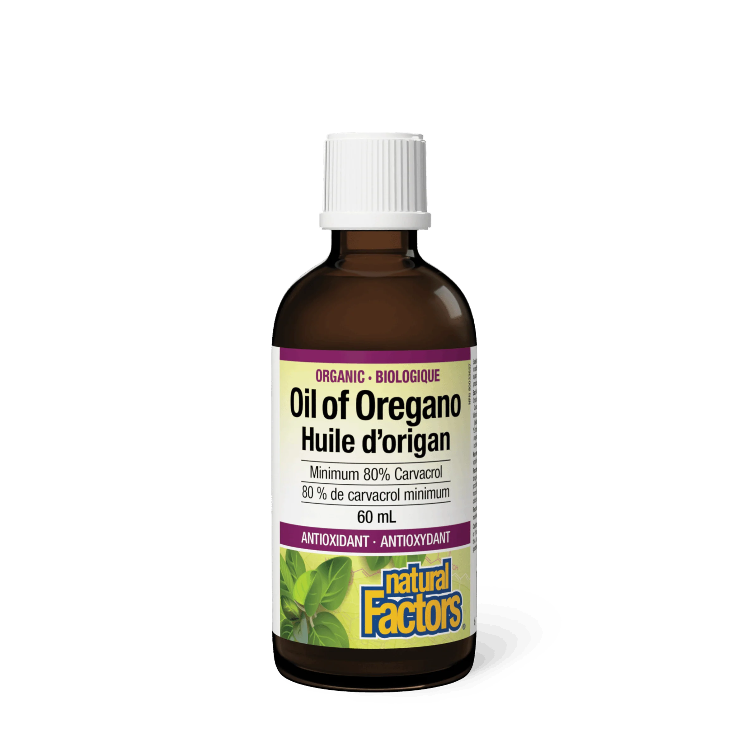 Natural Factors - Organic Oil Of Oregano - Image 2