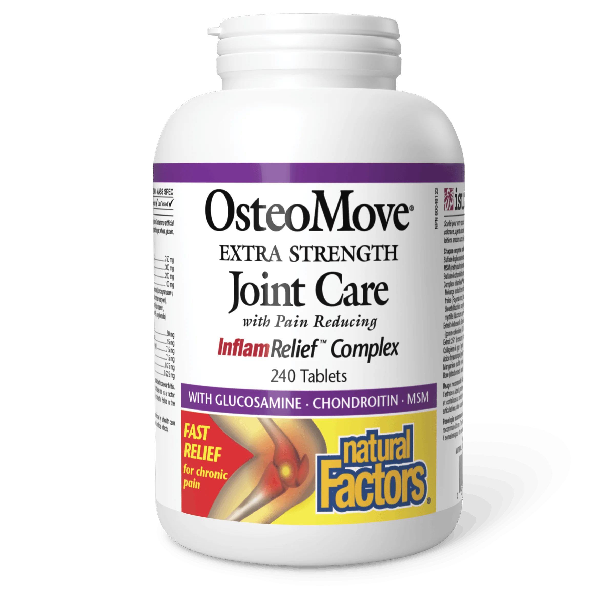 Natural Factors - OsteoMove Extra Strength Joint Care - Image 2