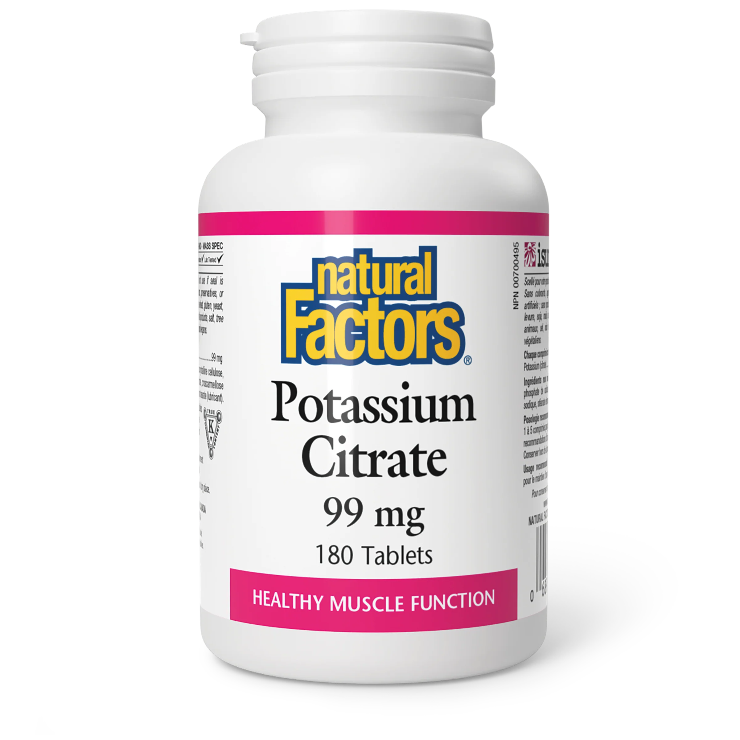 Natural Factors - Potassium Citrate