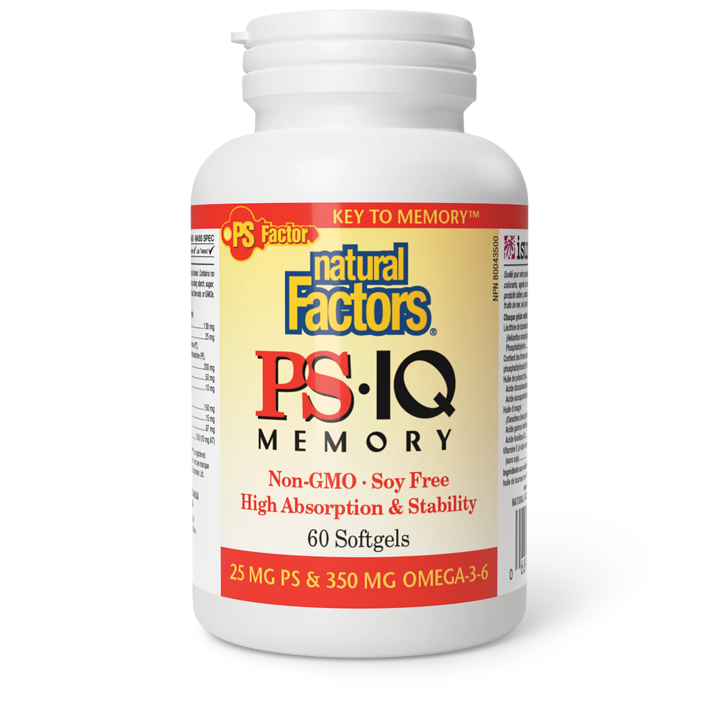 Natural Factors - PS-IQ Memory
