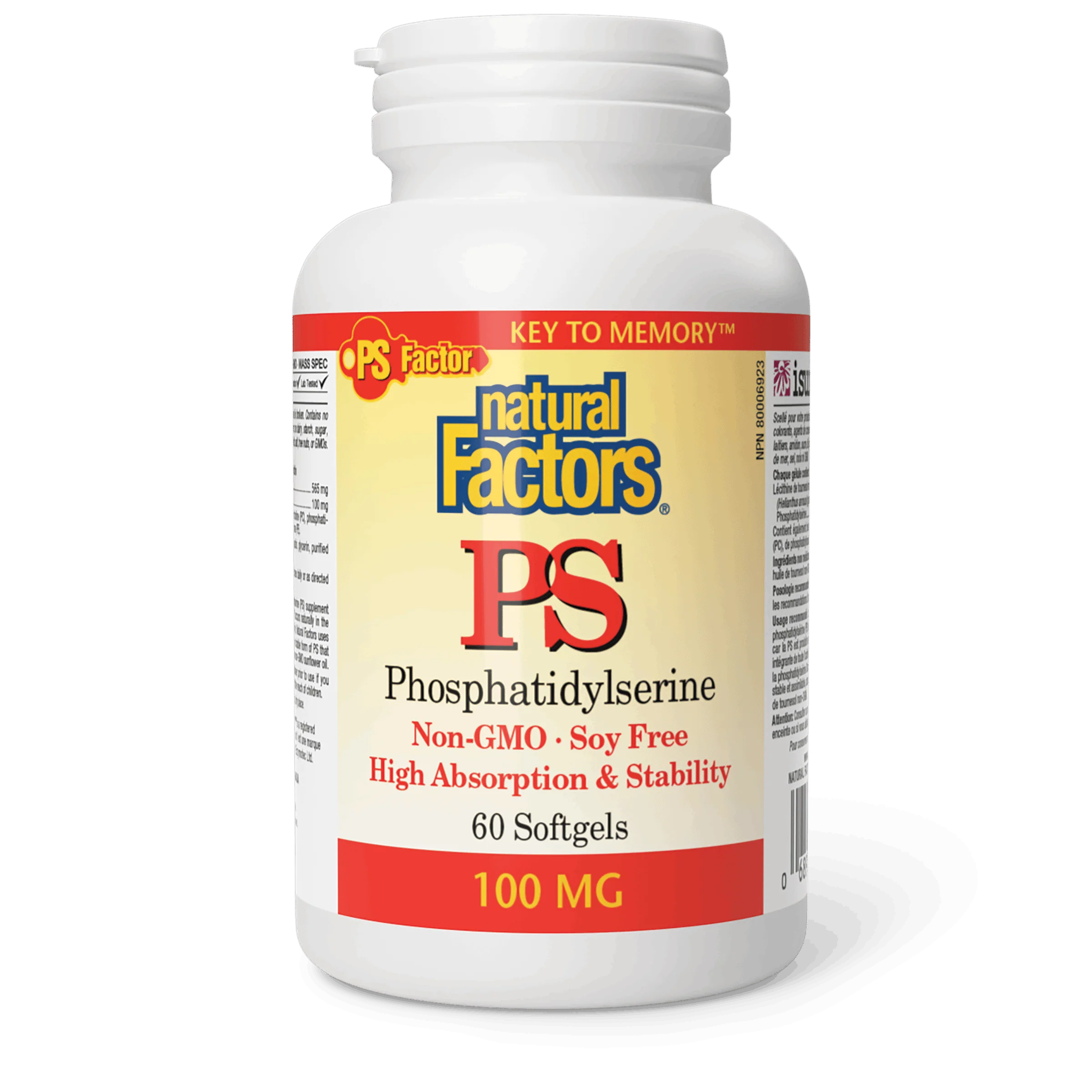 Natural Factors - PS Phosphatidylserine
