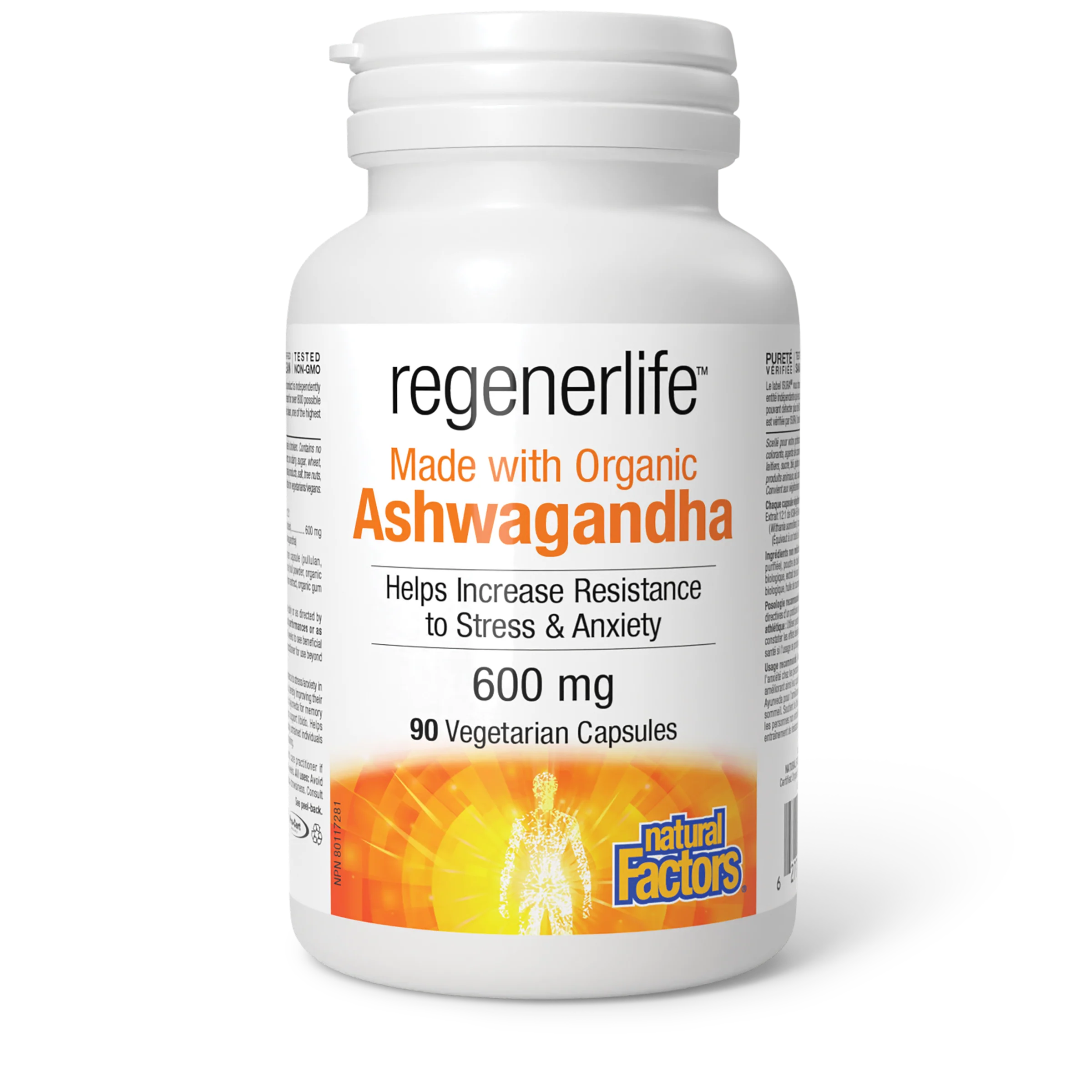 Natural Factors - RegenerLife Ashwagandha