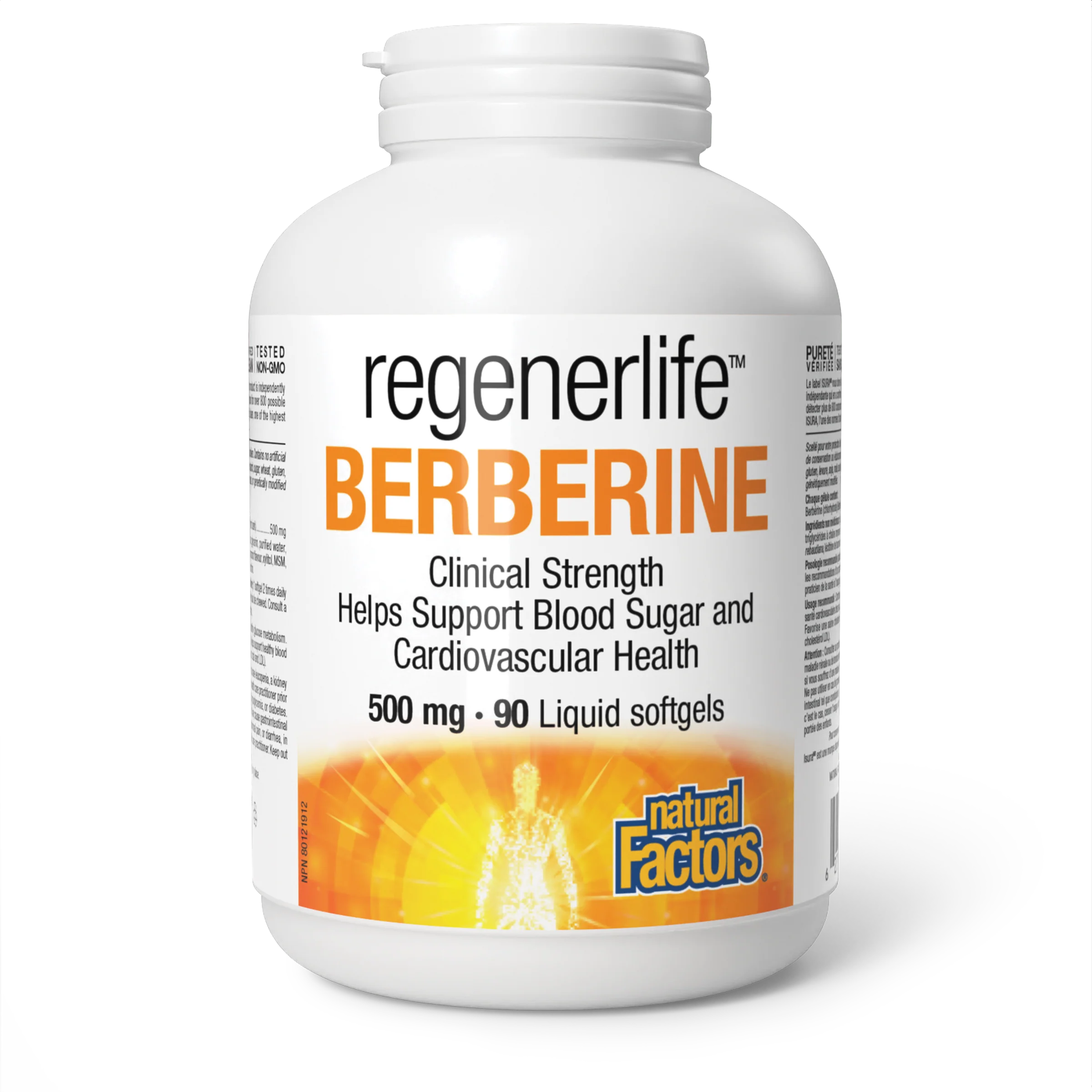 Natural Factors - RegenerLife Berberine 500mg