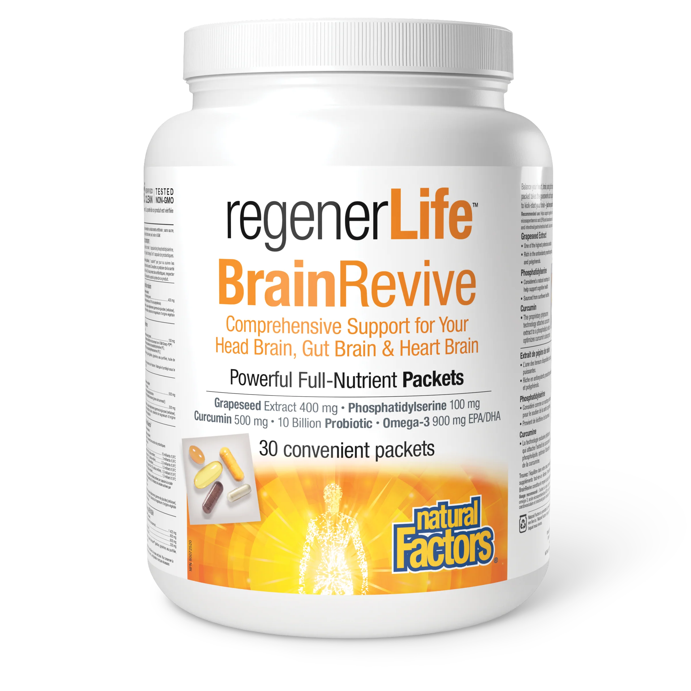 Natural Factors - RegenerLife BrainRevive