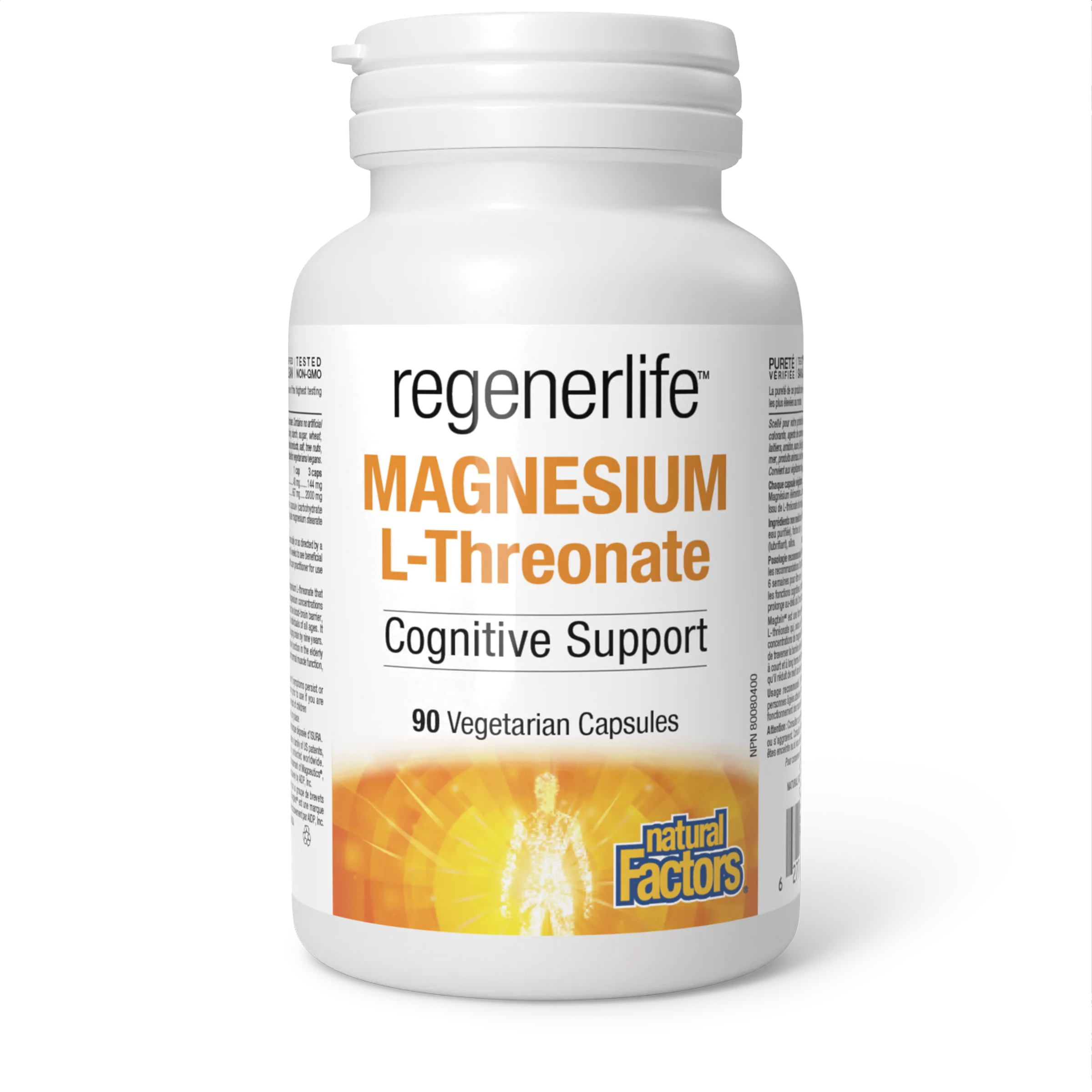 Natural Factors - RegenerLife Magnesium L-Threonate